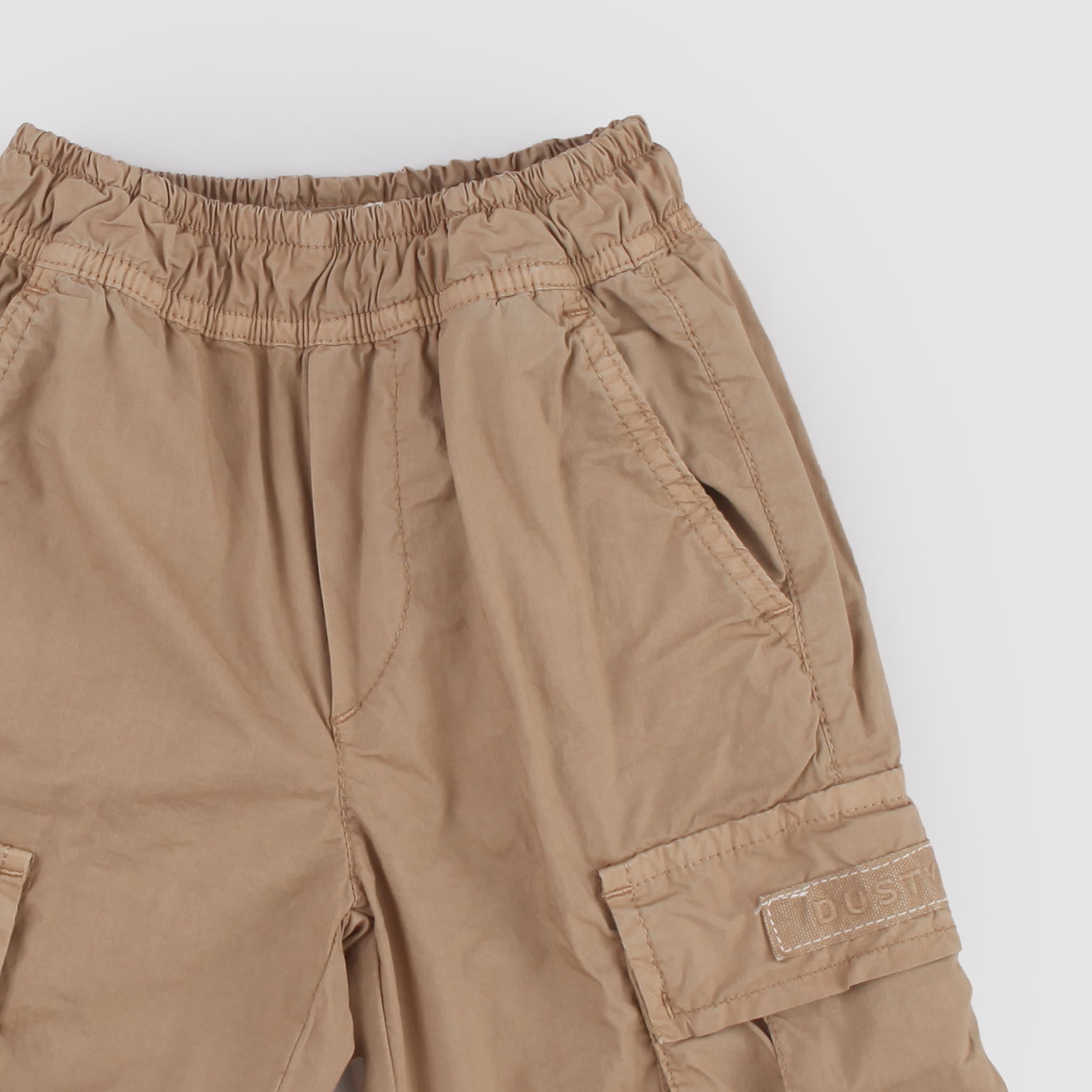 Dove Gray Bermuda Shorts Signed DUSTY COLOR