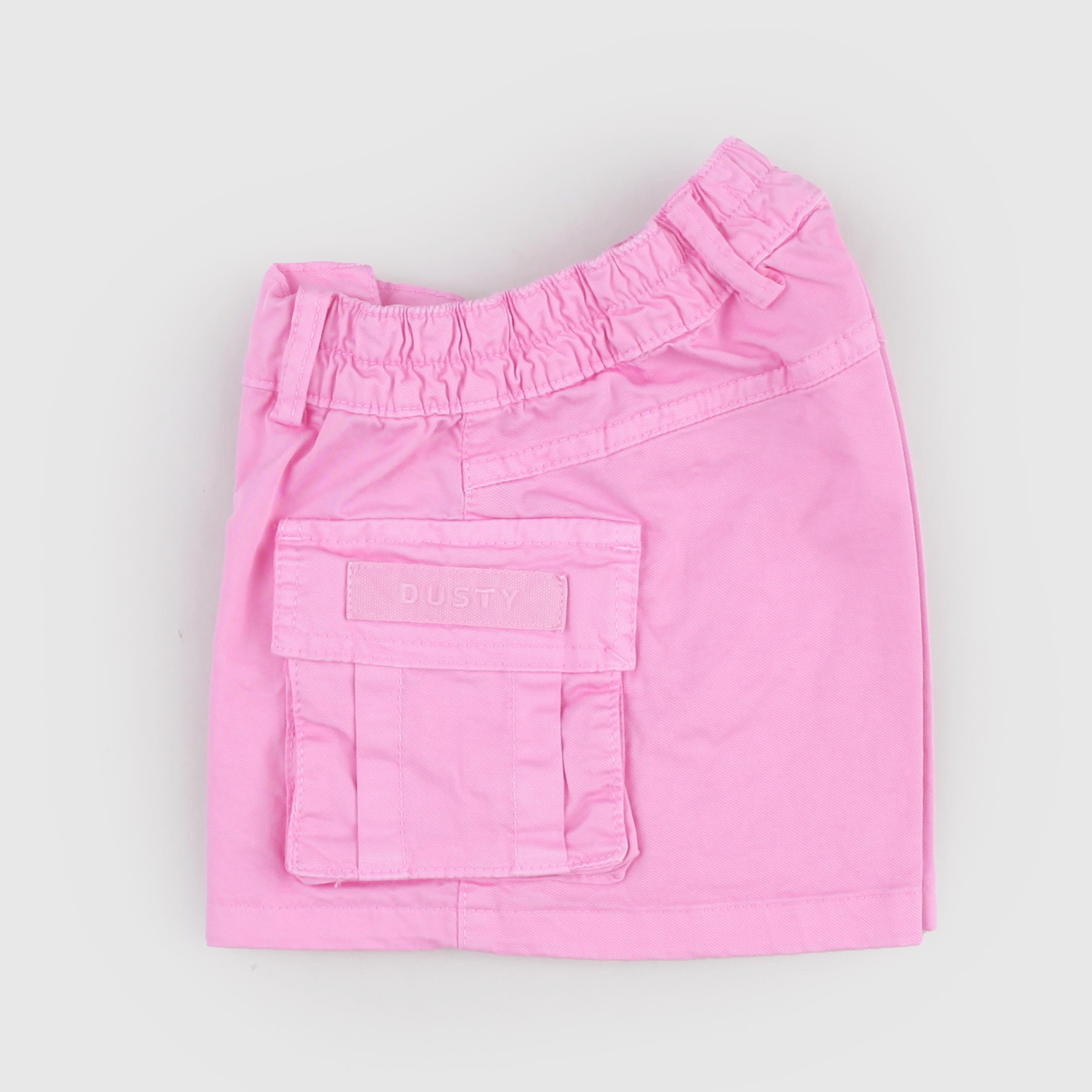 Shorts Fucsia con Lampo e Bottone Firmati DUSTY COLOR