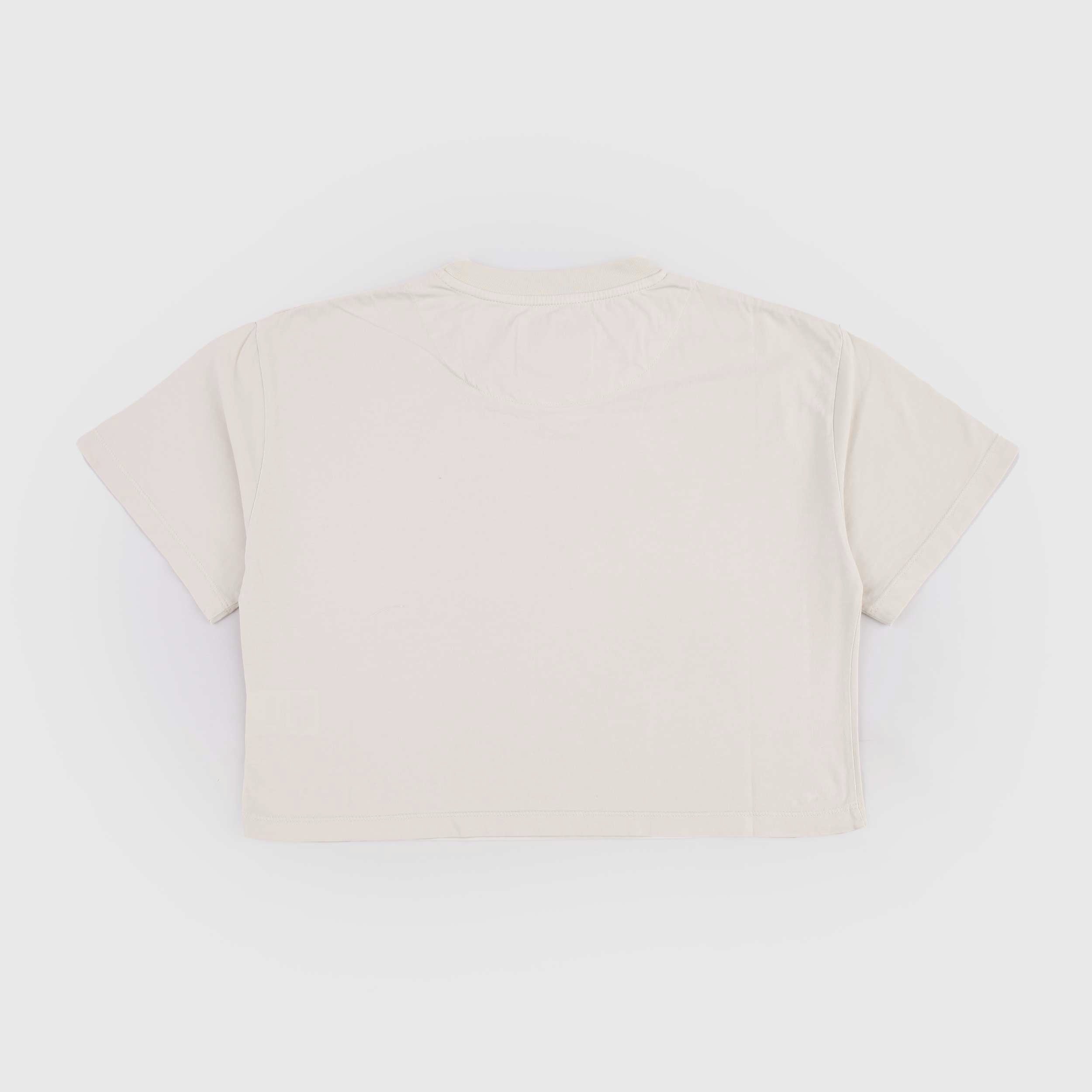 T-shirt Beige Elasticizzata Firmata DUSTY COLOR