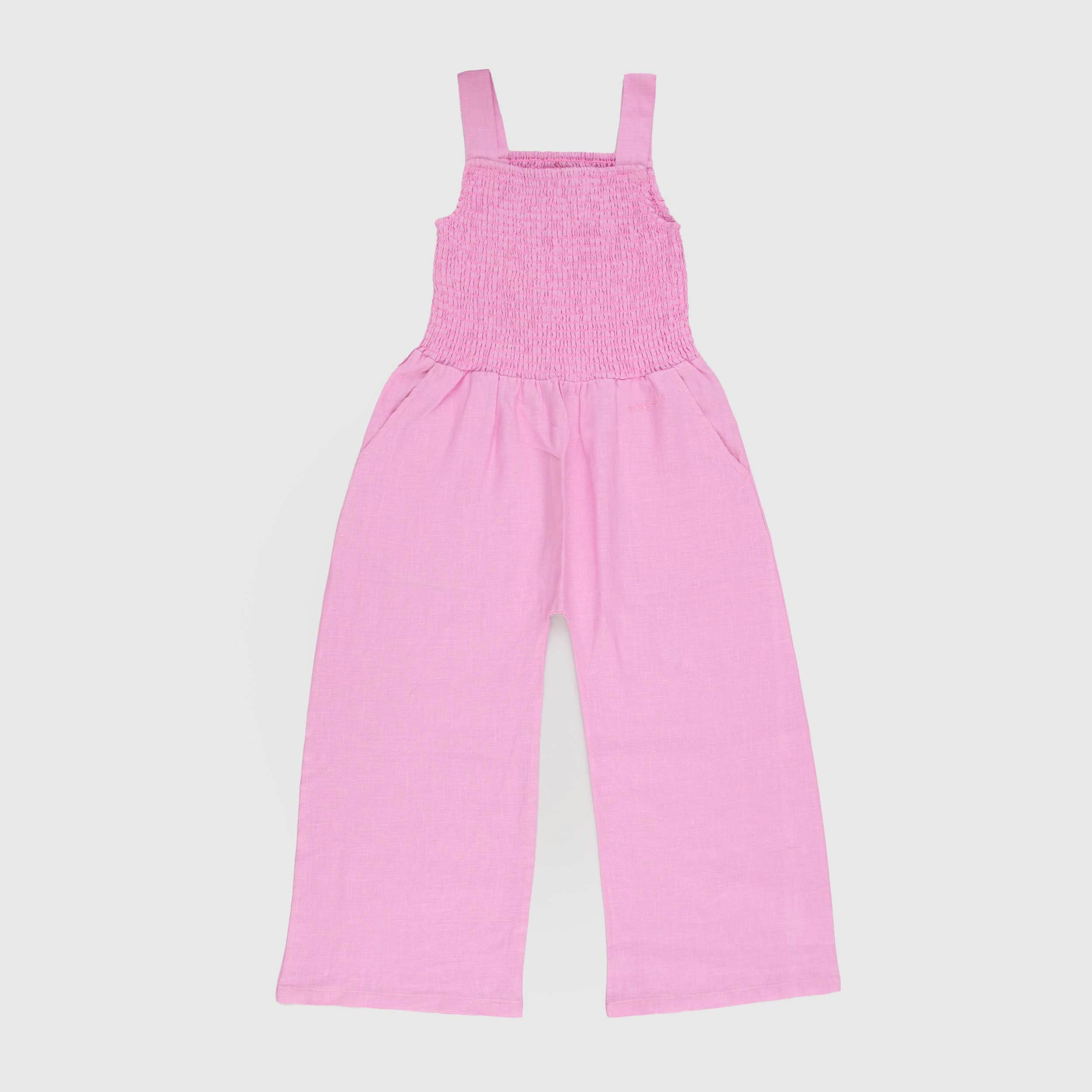 Tuta Rosa Modello Salopette con Bretelline Firmata DUSTY COLOR