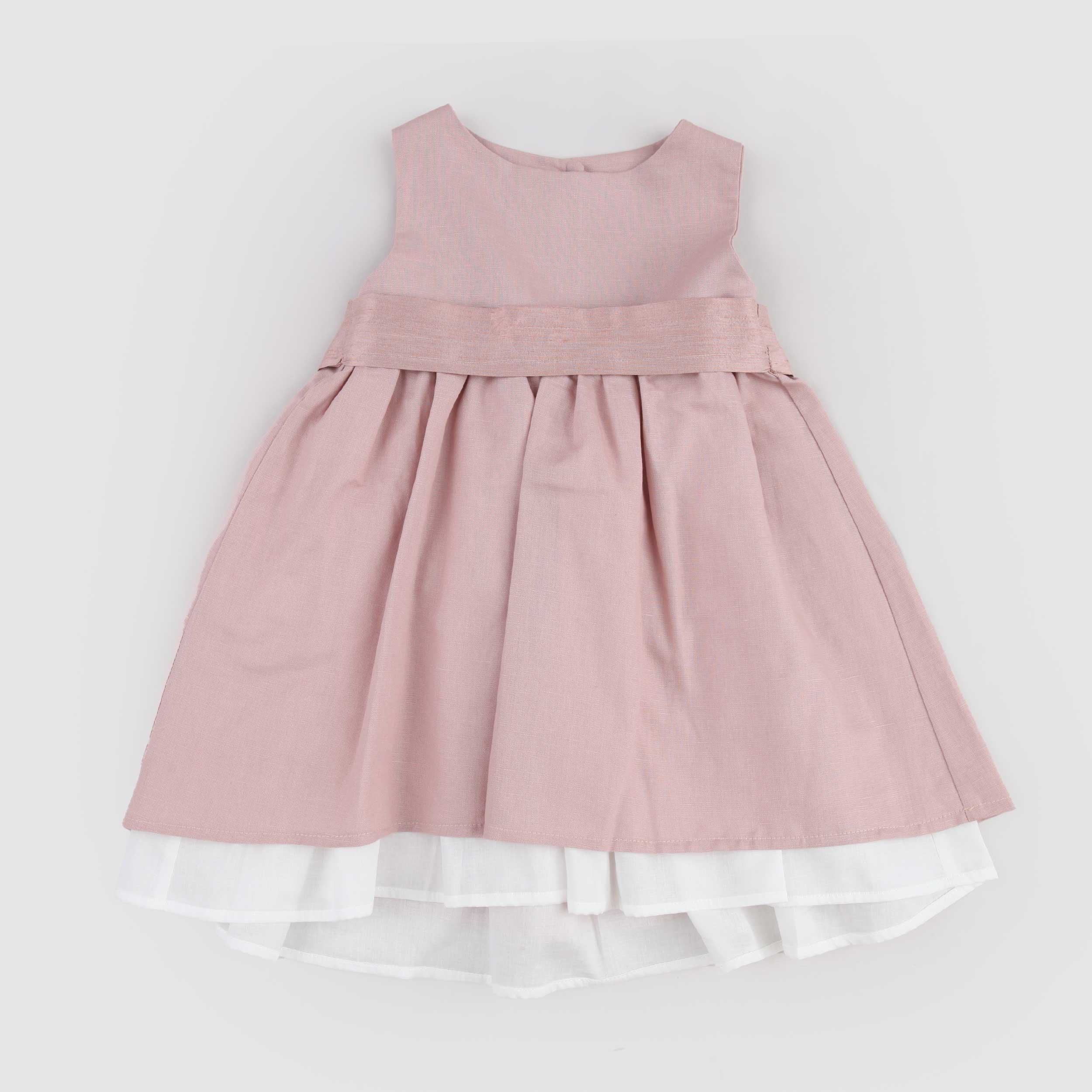 Abito Rosa Antico Smanicato Firmato EMMA G STYLE
