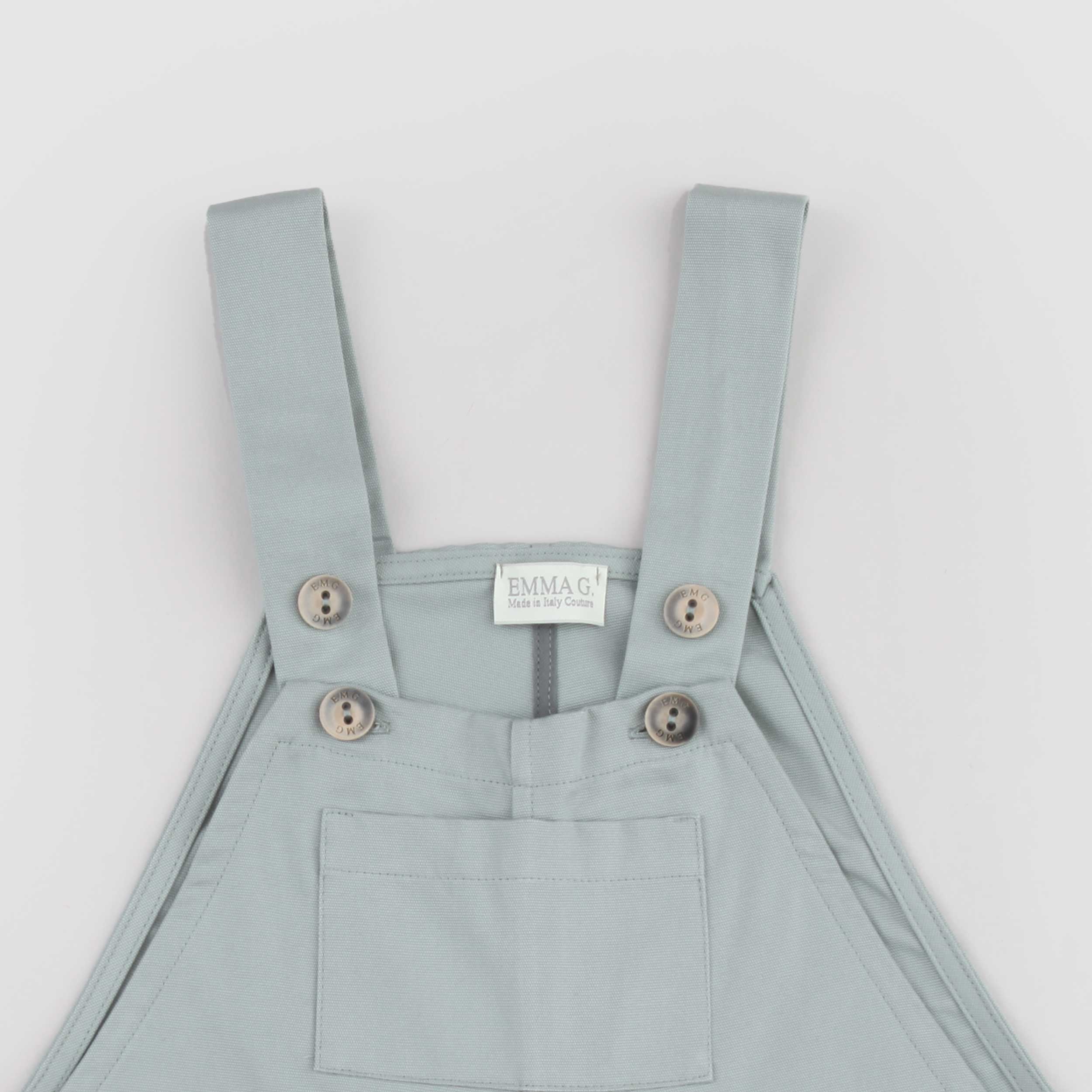 EMMA G STYLE Branded Loose Fit Blue Dungarees