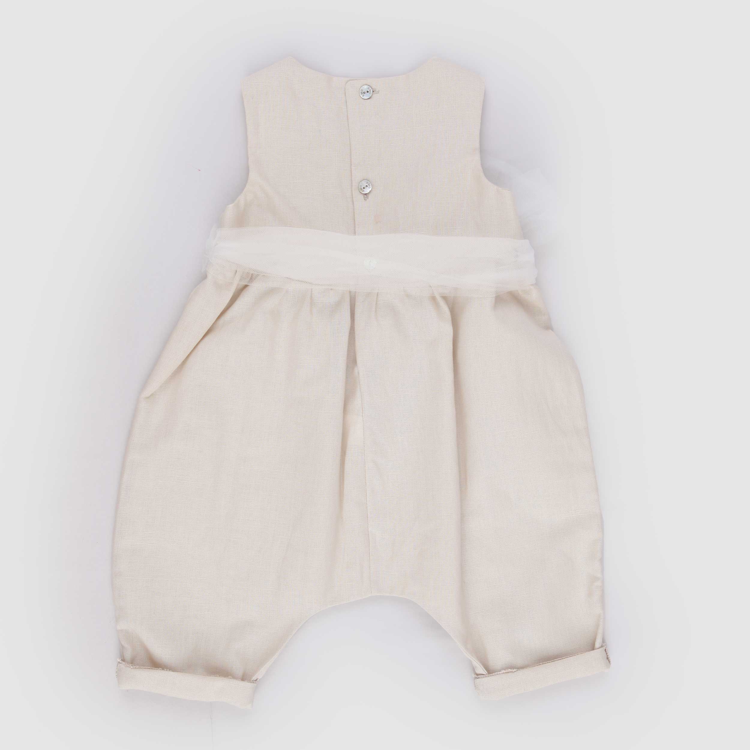 Pagliaccetto Beige con Cinta Firmato EMMA G STYLE