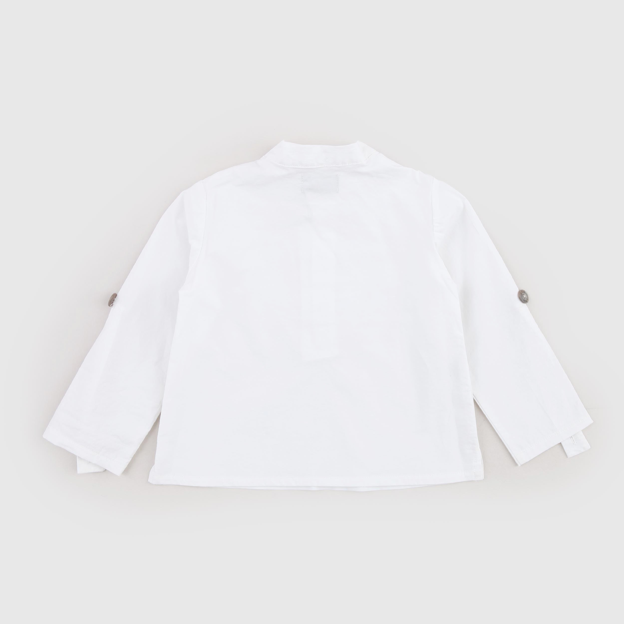 Camicia Bianca a Tre Bottoni Firmata EMMA G STYLE