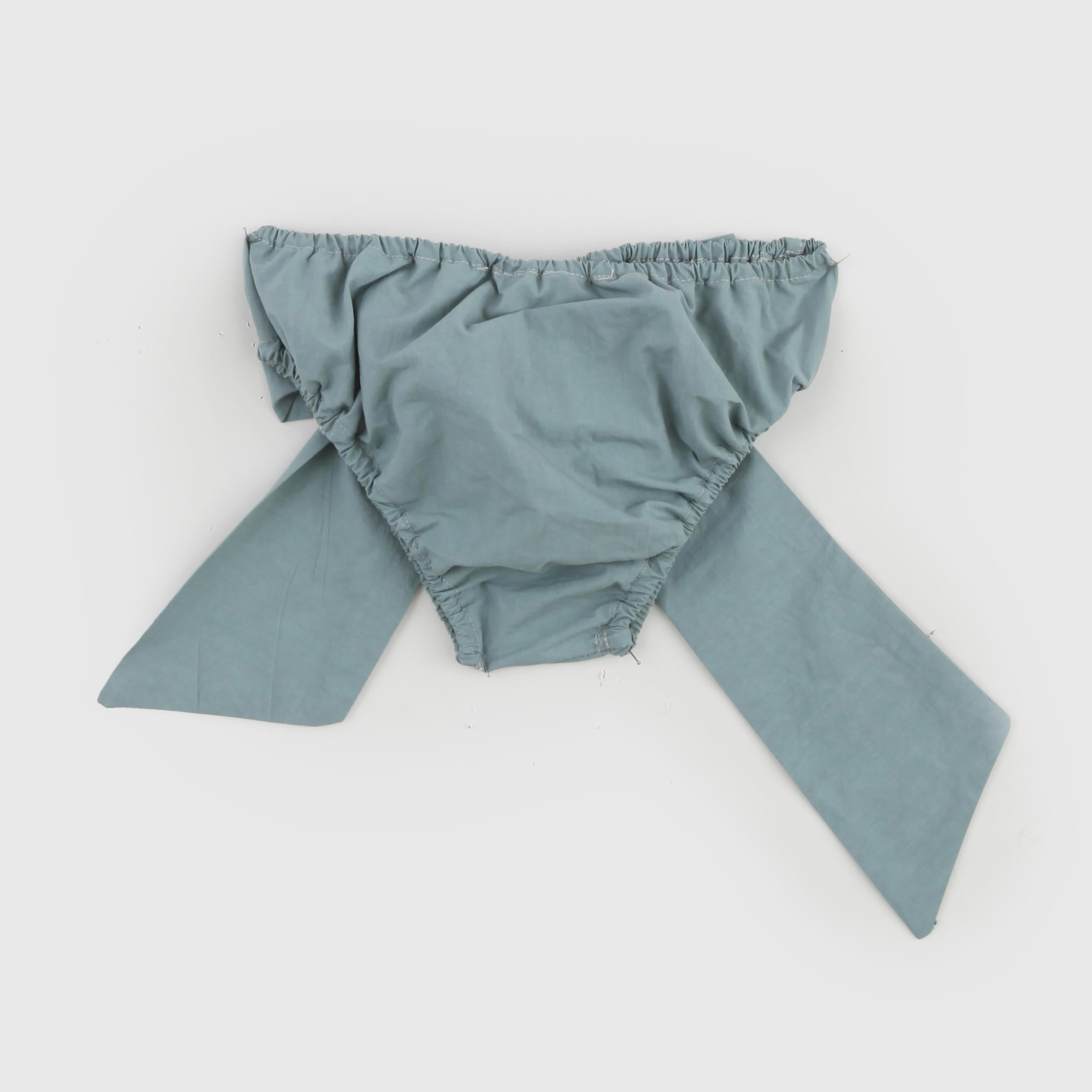 Slip Color Laguna con Fiocco Firmato EMMA G STYLE