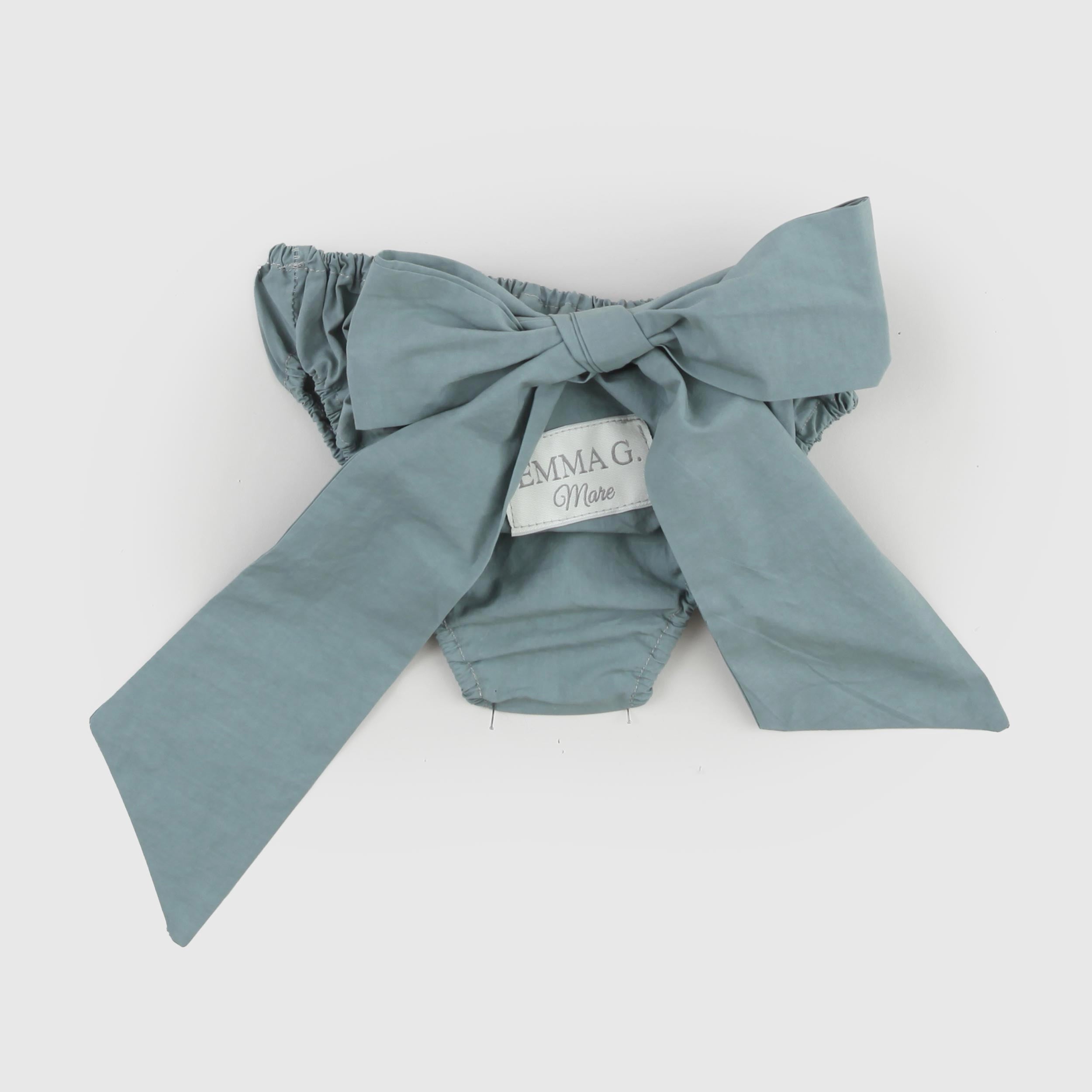 Slip Color Laguna con Fiocco Firmato EMMA G STYLE