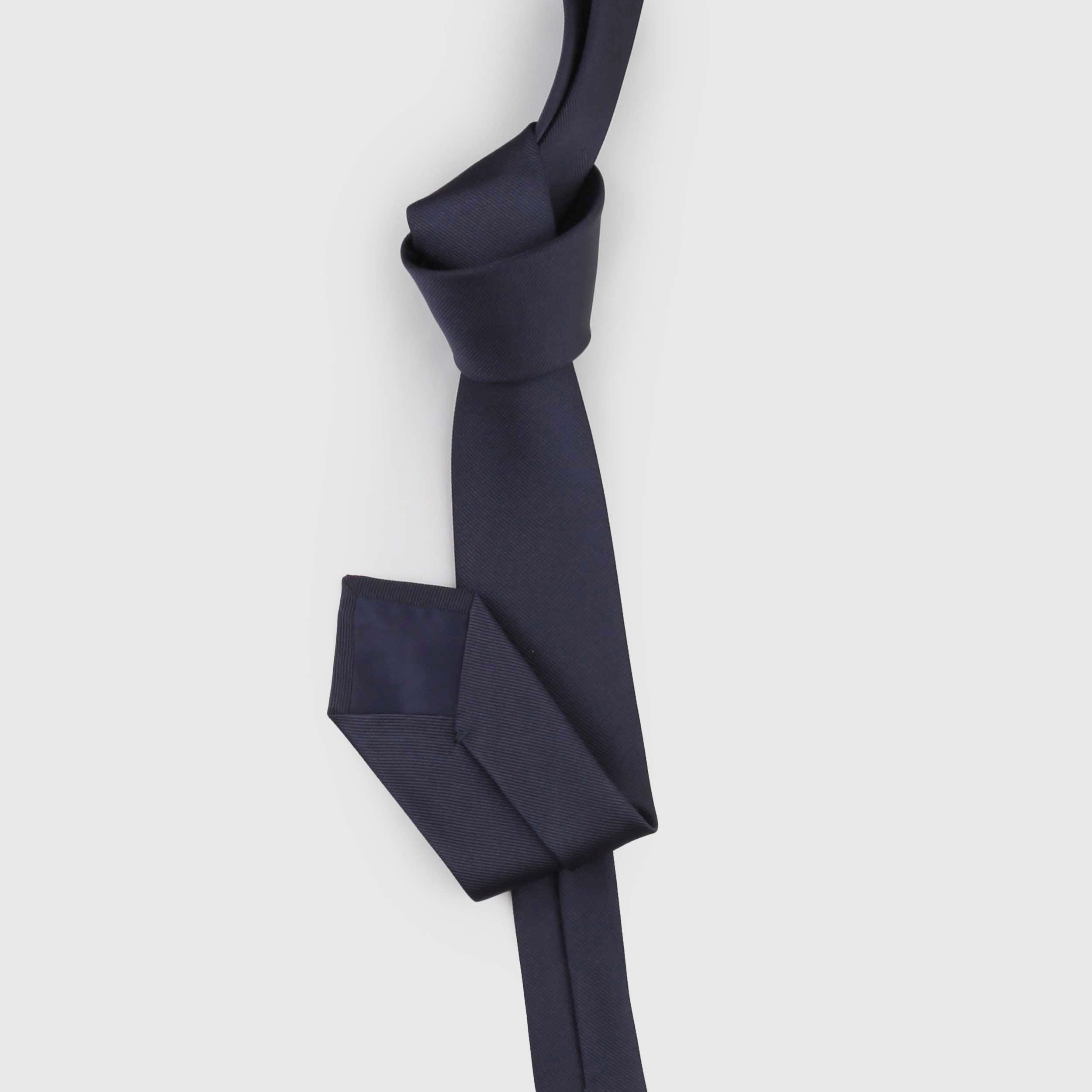 Cravatta con Tessuto Millerighe e Logo Firmata ARMANI JUNIOR