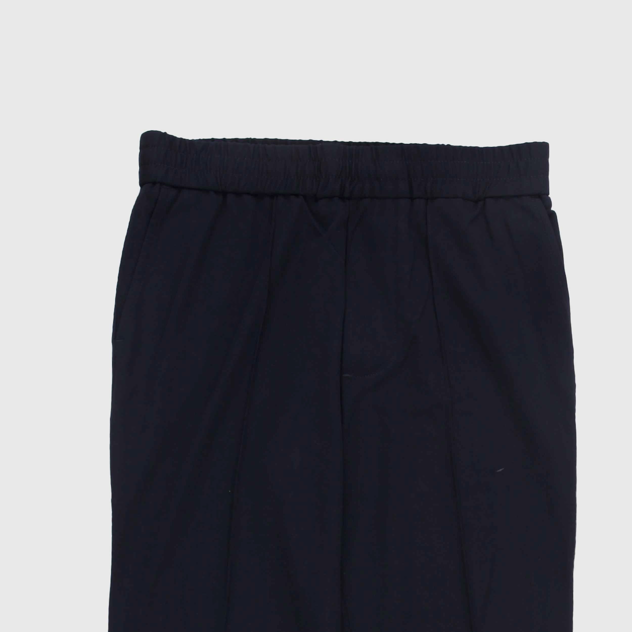 Blue Trousers with Fluid Fabric by ARMANI JUNIOR