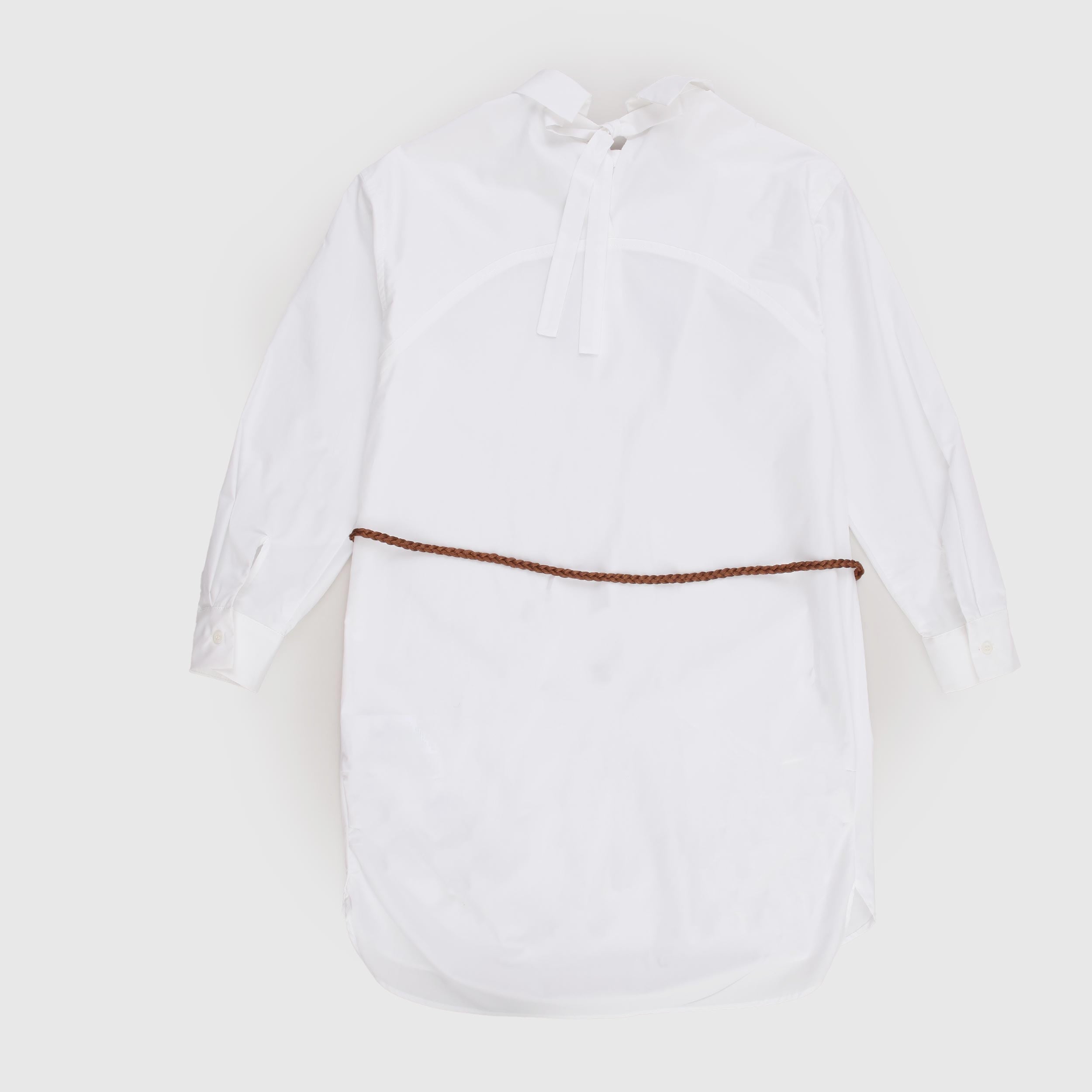 Abito con Pizzo in Popeline Firmato ERMANNO SCERVINO