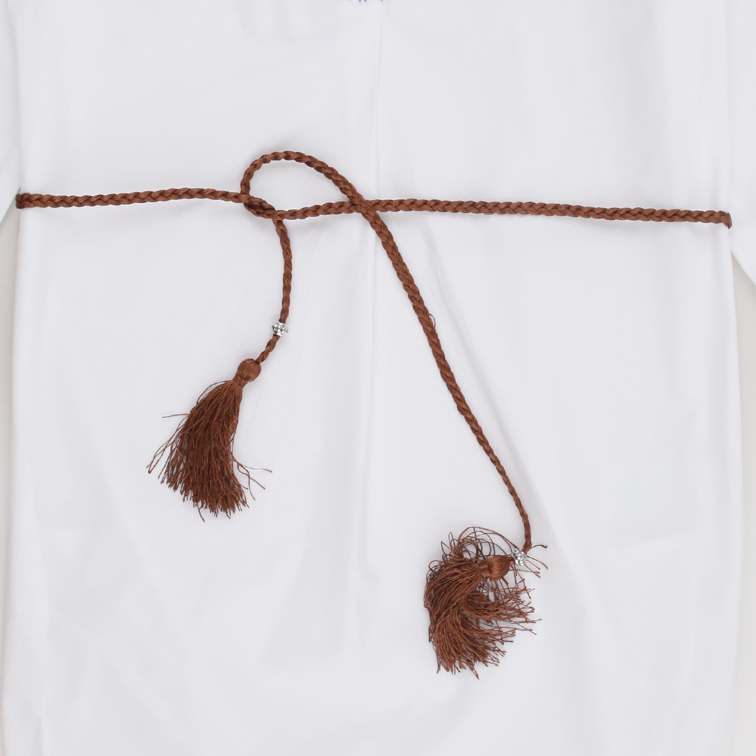 Abito con Pizzo in Popeline Firmato ERMANNO SCERVINO