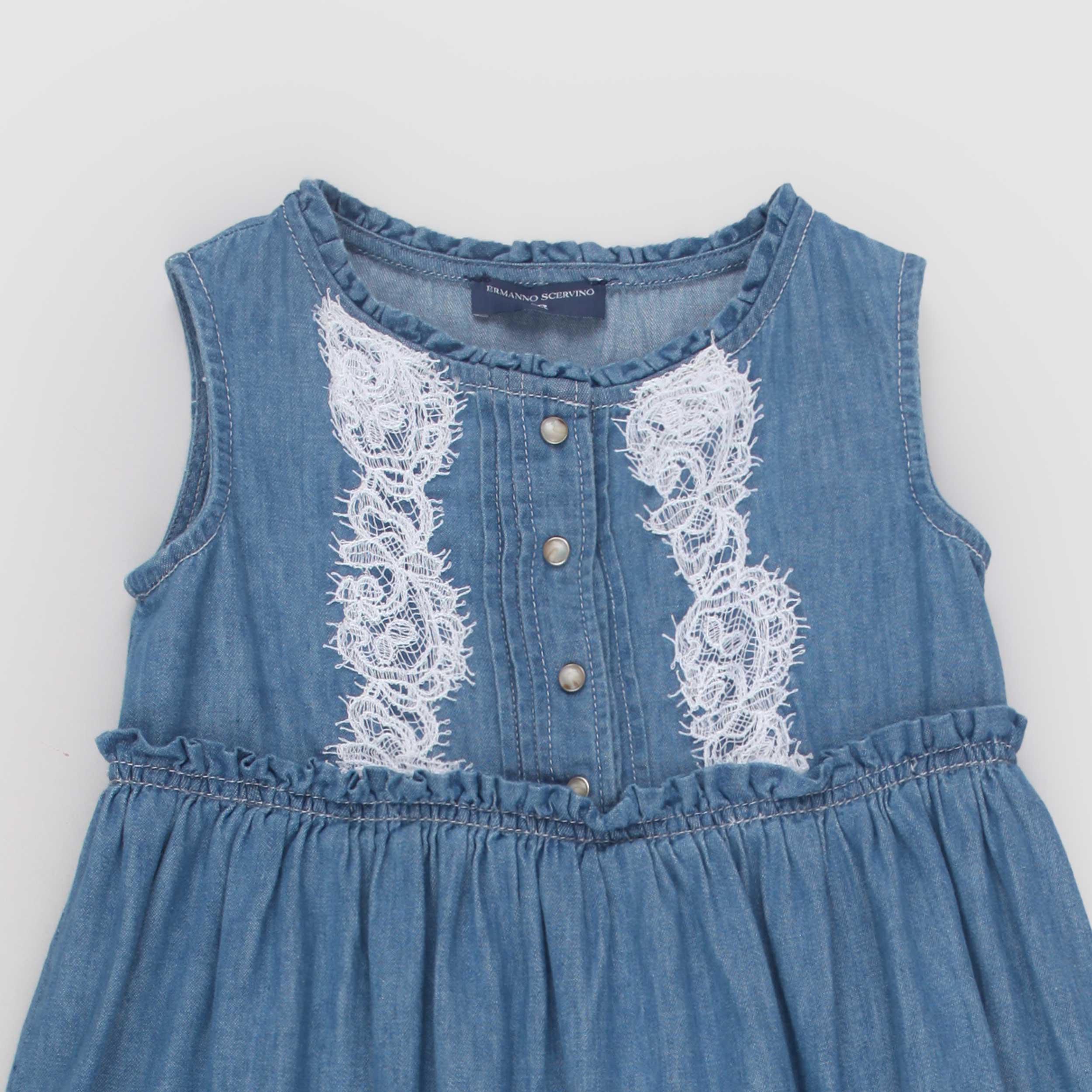 Light Blue Denim Shirt by ERMANNO SCERVINO