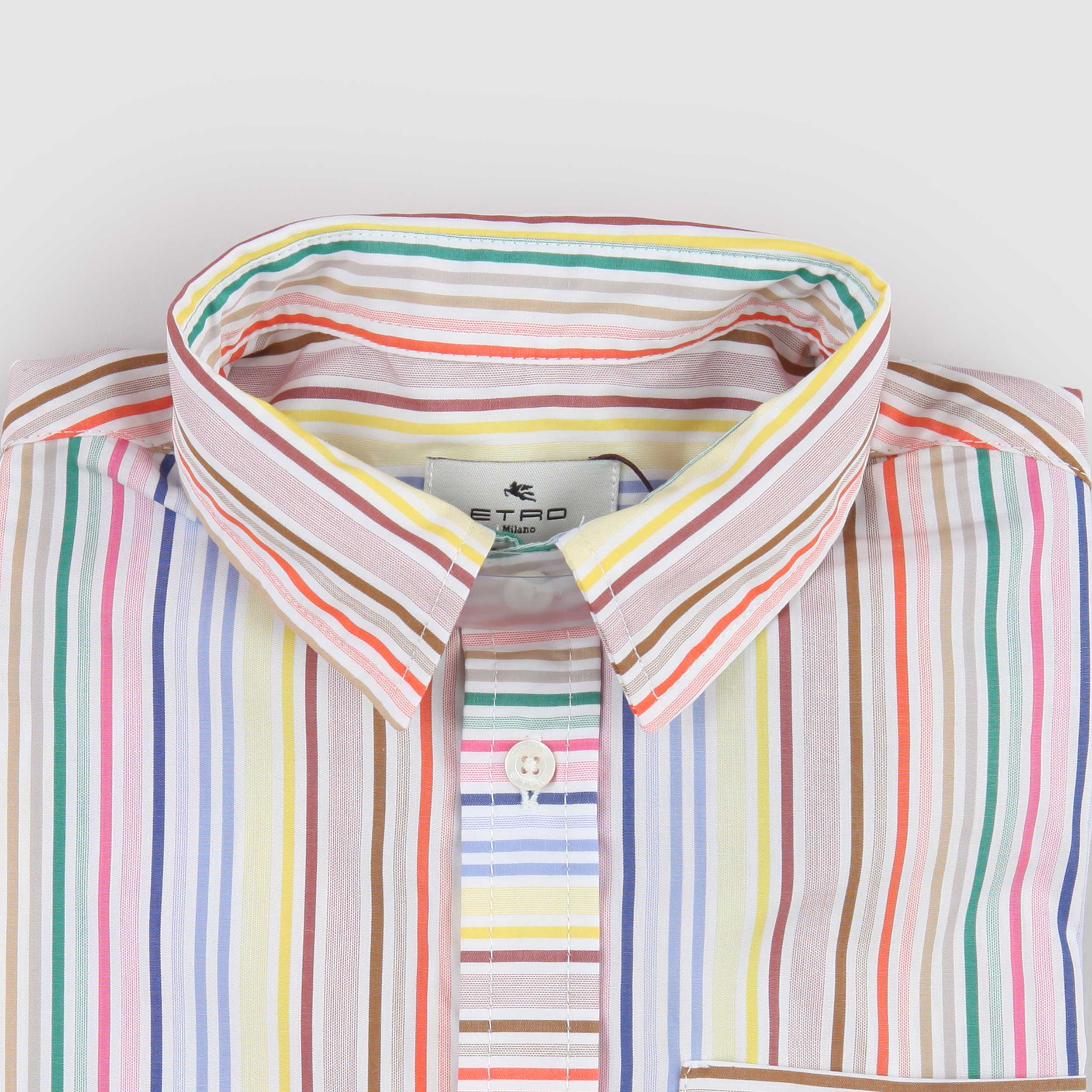 Camicia con Tessuto a Fantasia Firmata ETRO