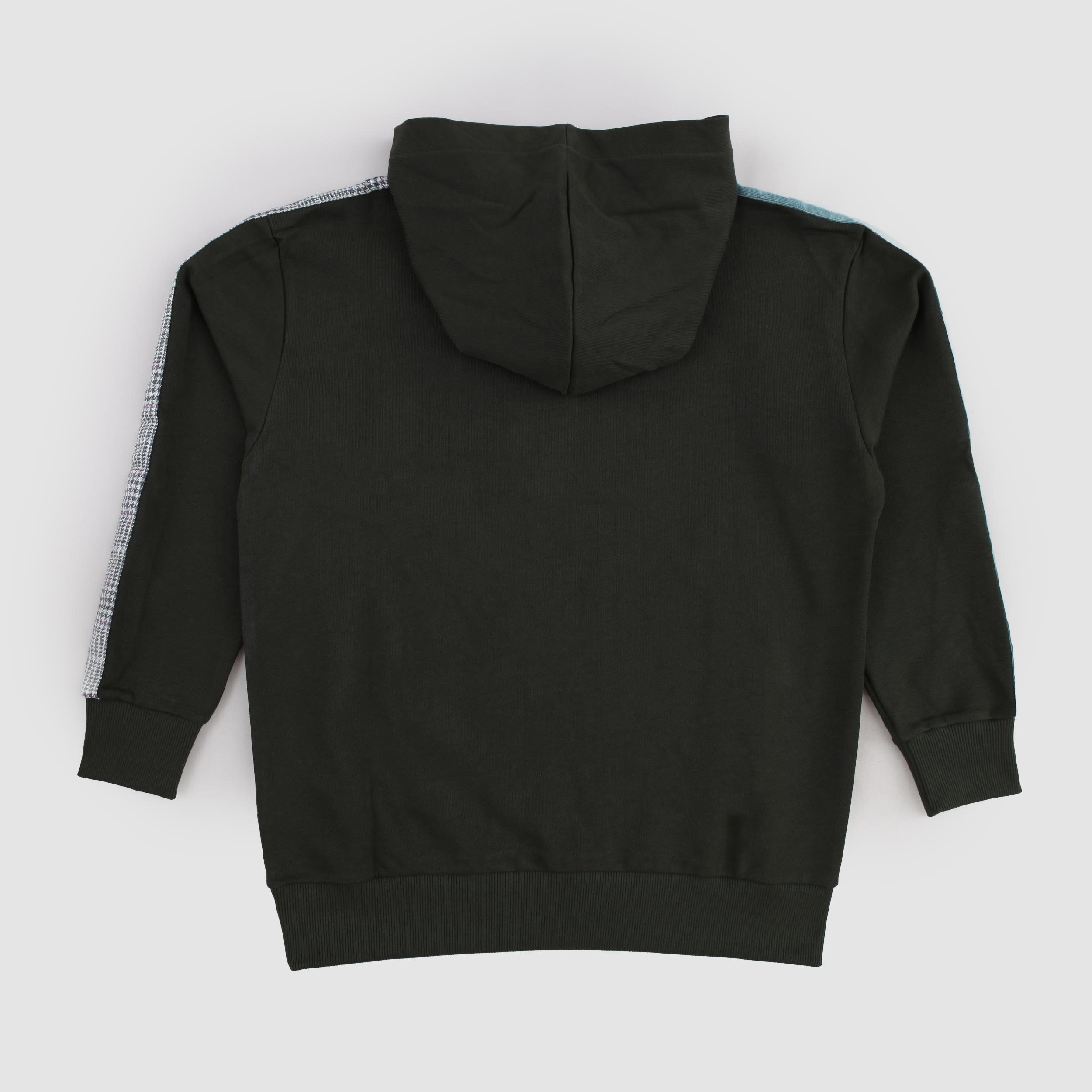 Felpa Verde con Cappuccio e Dettagli Damascati by ETRO