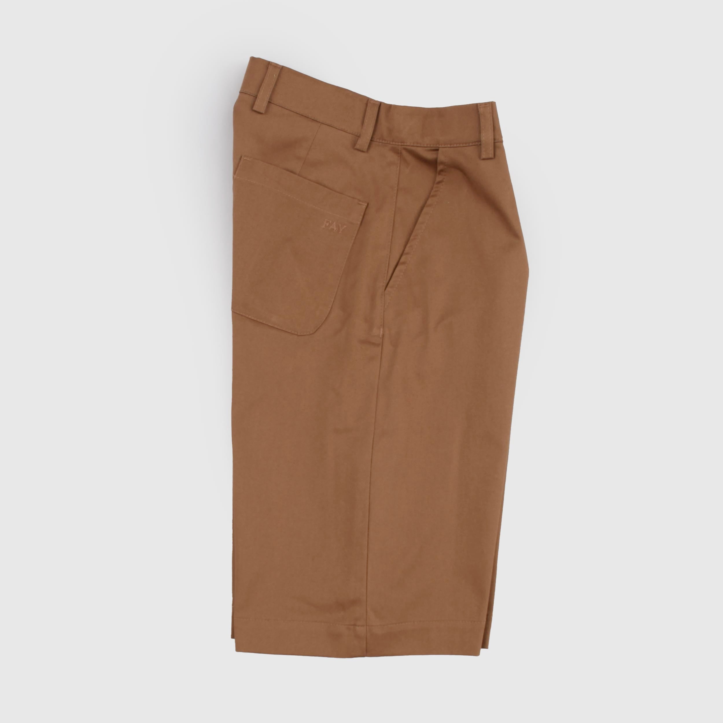 Bermuda Color Cognac Firmato FAY JUNIOR