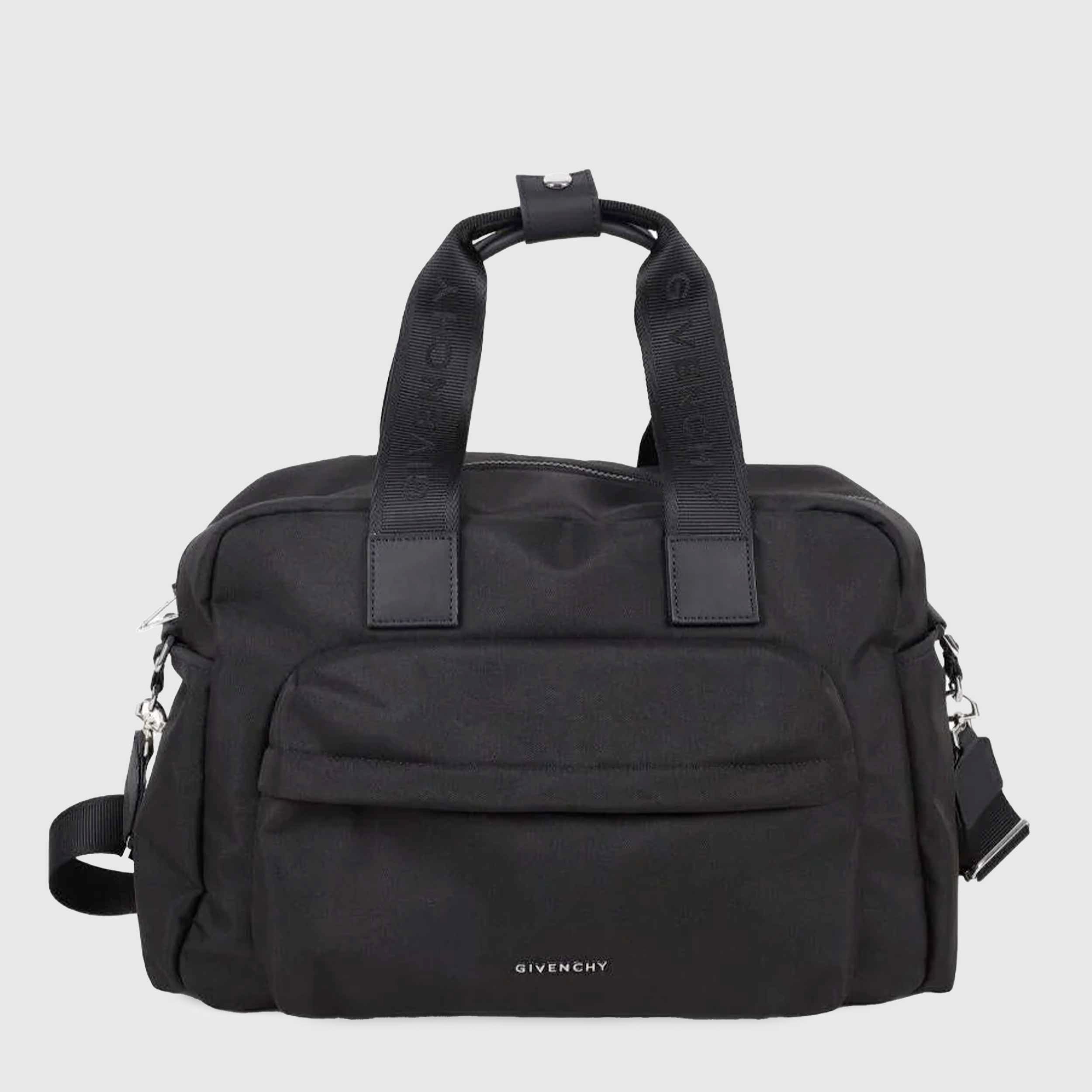 GIVENCHY Branded Black Changing Bag with Mini Logo
