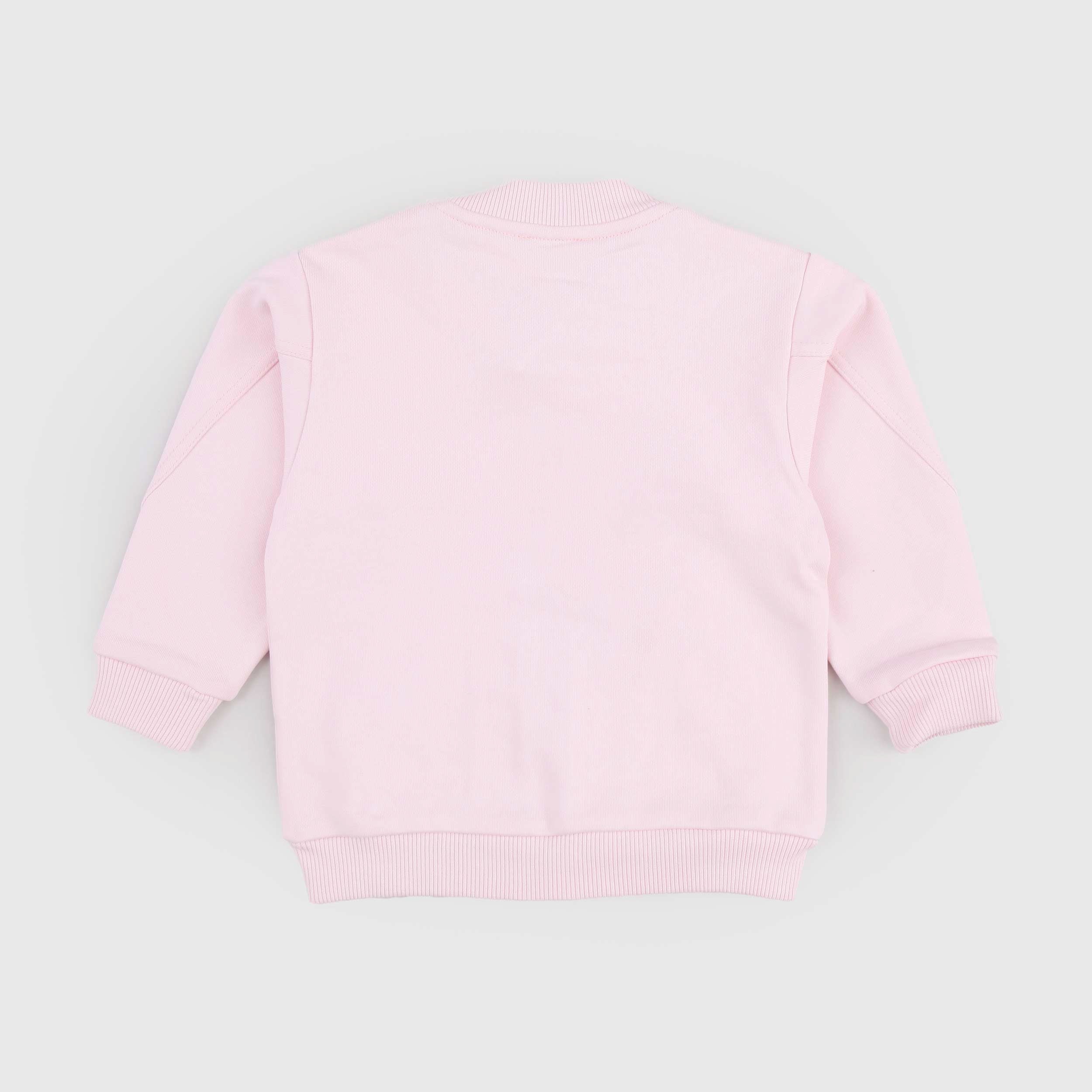 Felpa Rosa con Zip e Scritta a Contrasto Firmata GIVENCHY