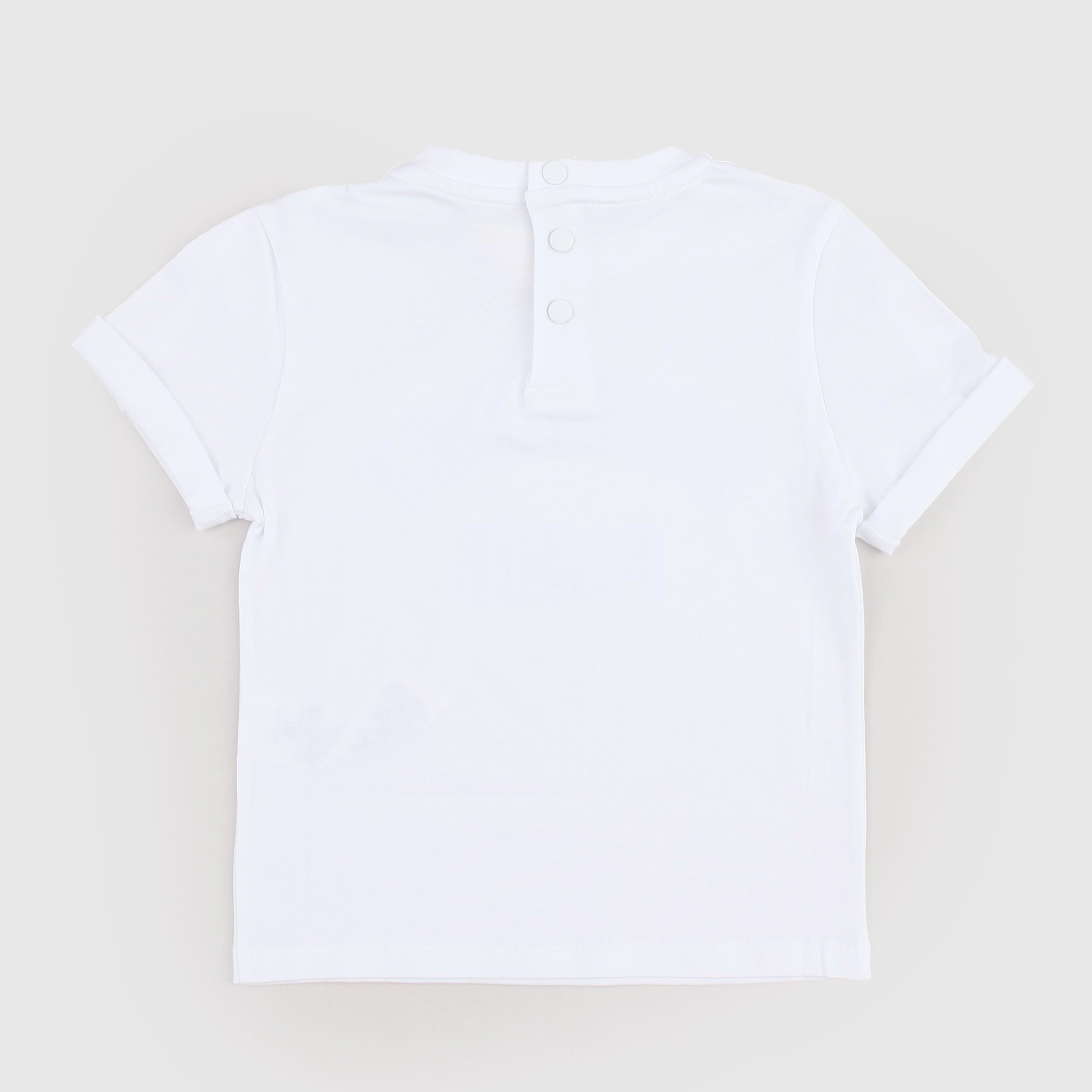 GIVENCHY White T-shirt with Back Opening