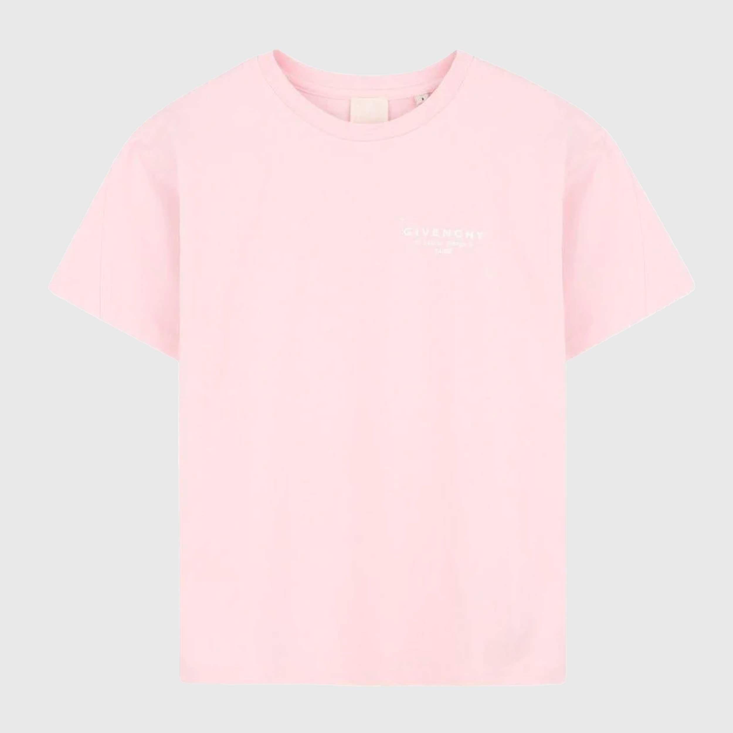 GIVENCHY Pink Crew-Neck T-Shirt