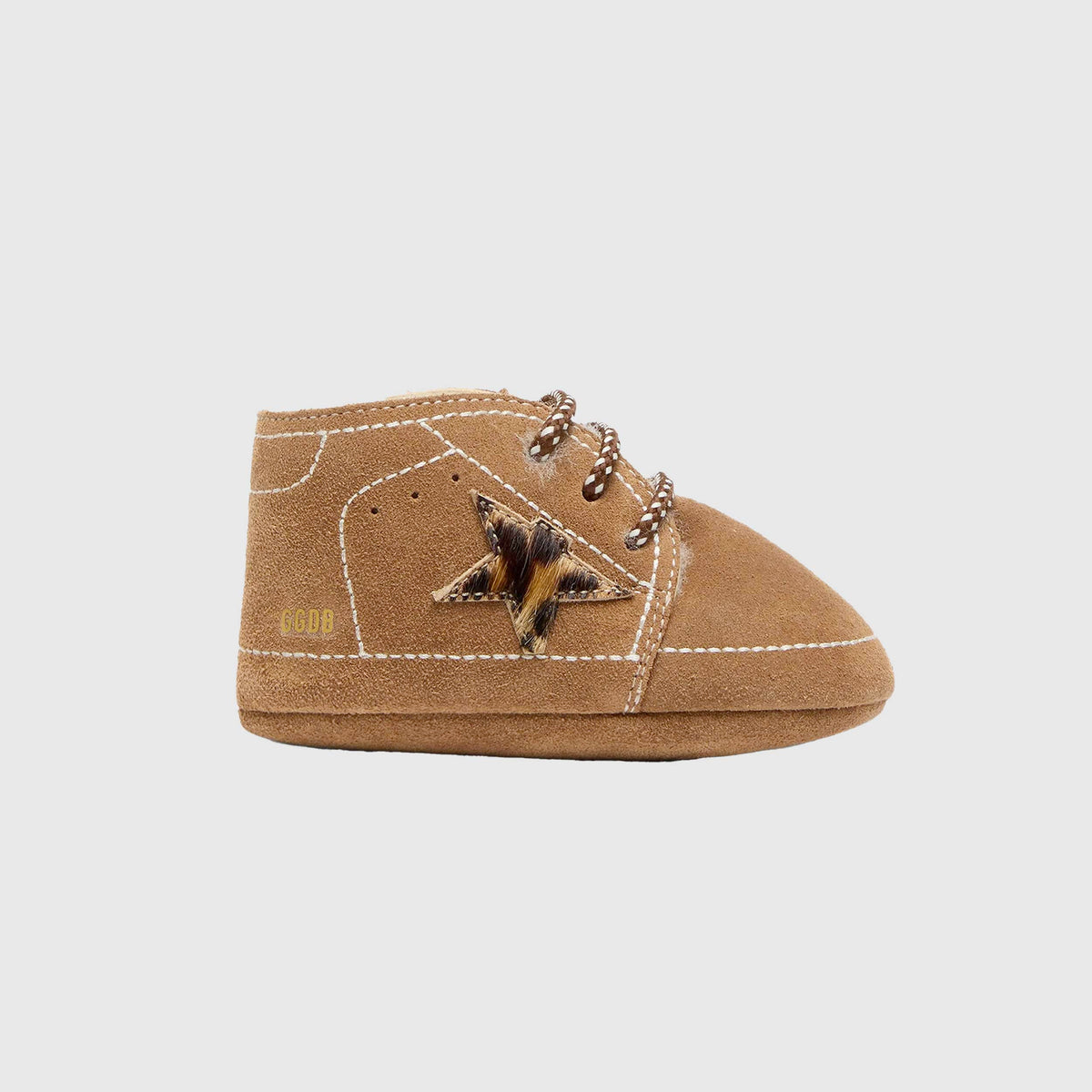 Sneakers Marrone con Stella Maculata per Neonato GOLDEN GOOSE