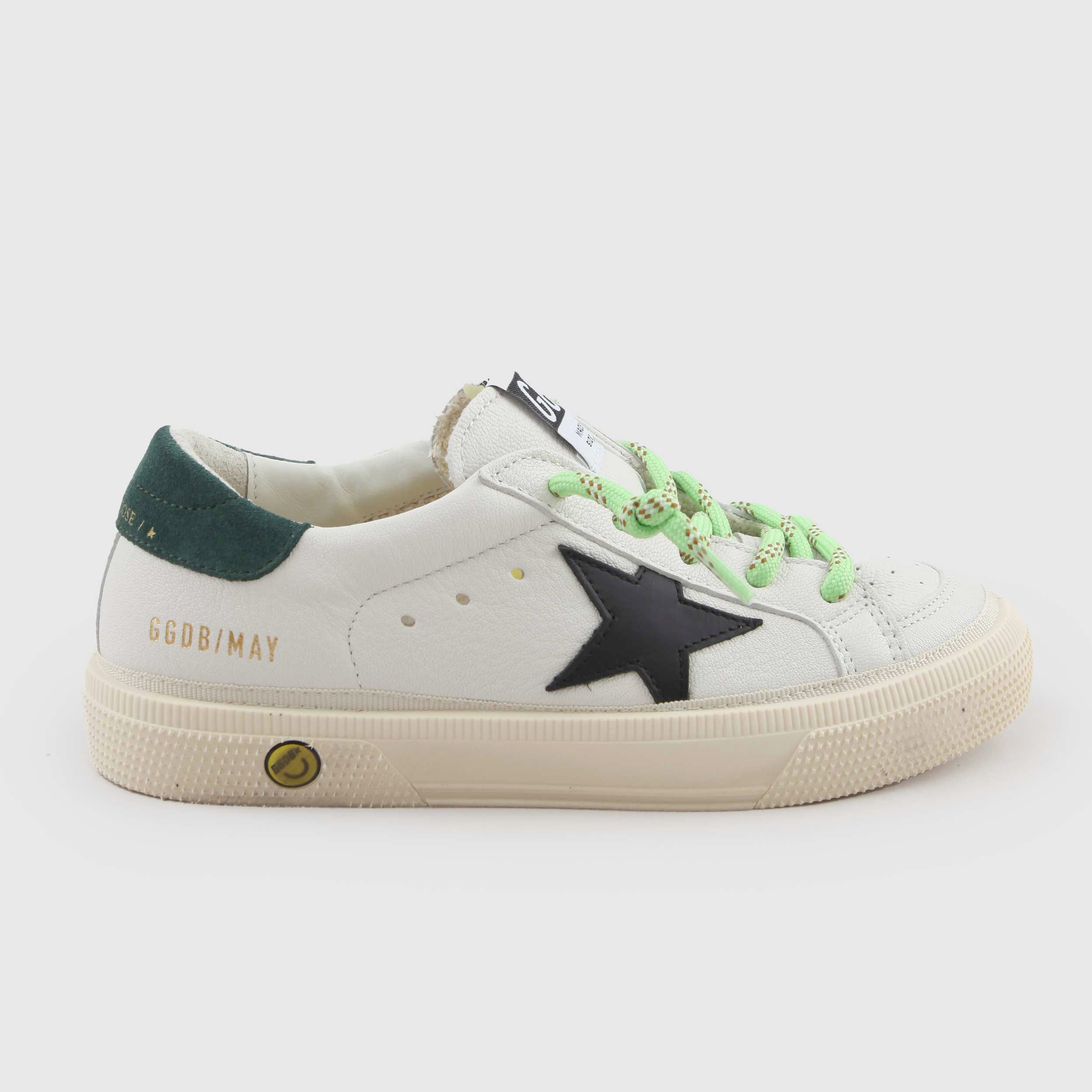 Sneakers May Bianche con Stella Nera By GOLDEN GOOSE