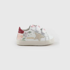 Sneakers Super Star Bianca con Stampa By GOLDEN GOOSE