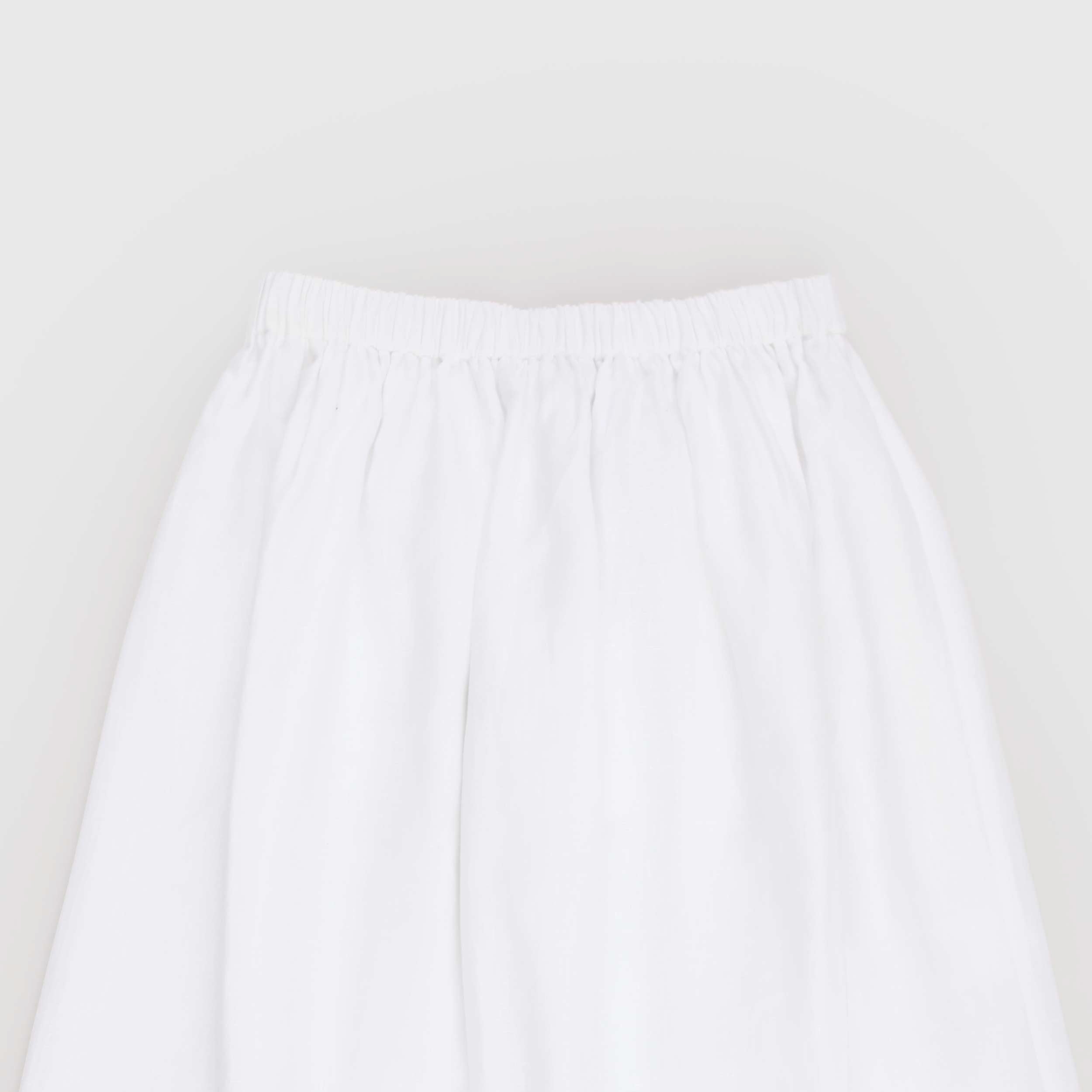 Gonna Bianca Modello Lungo Firmata JESURUM