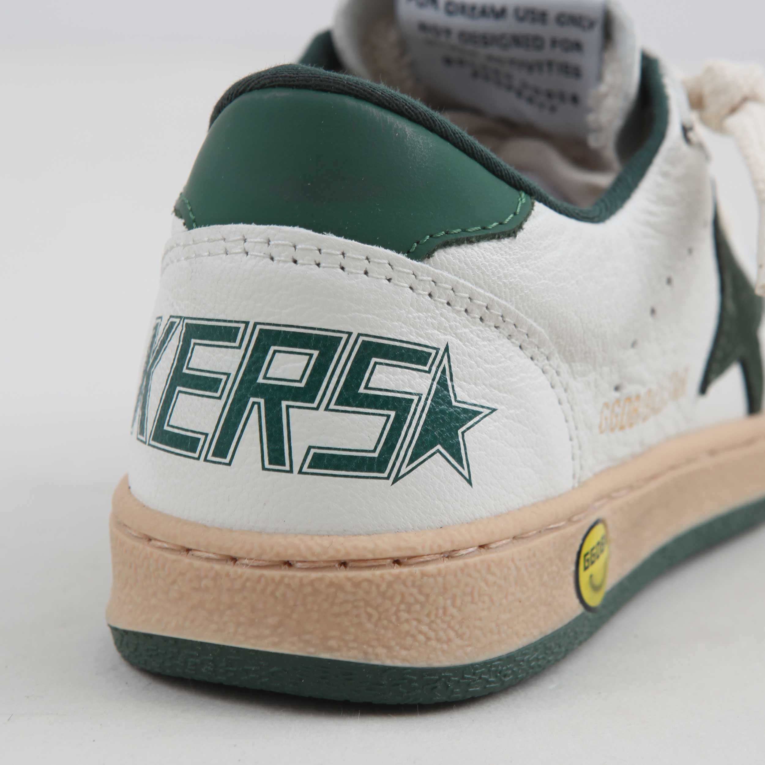SNEAKER BALL STAR UNISEX BIANCA E VERDE JUNIOR