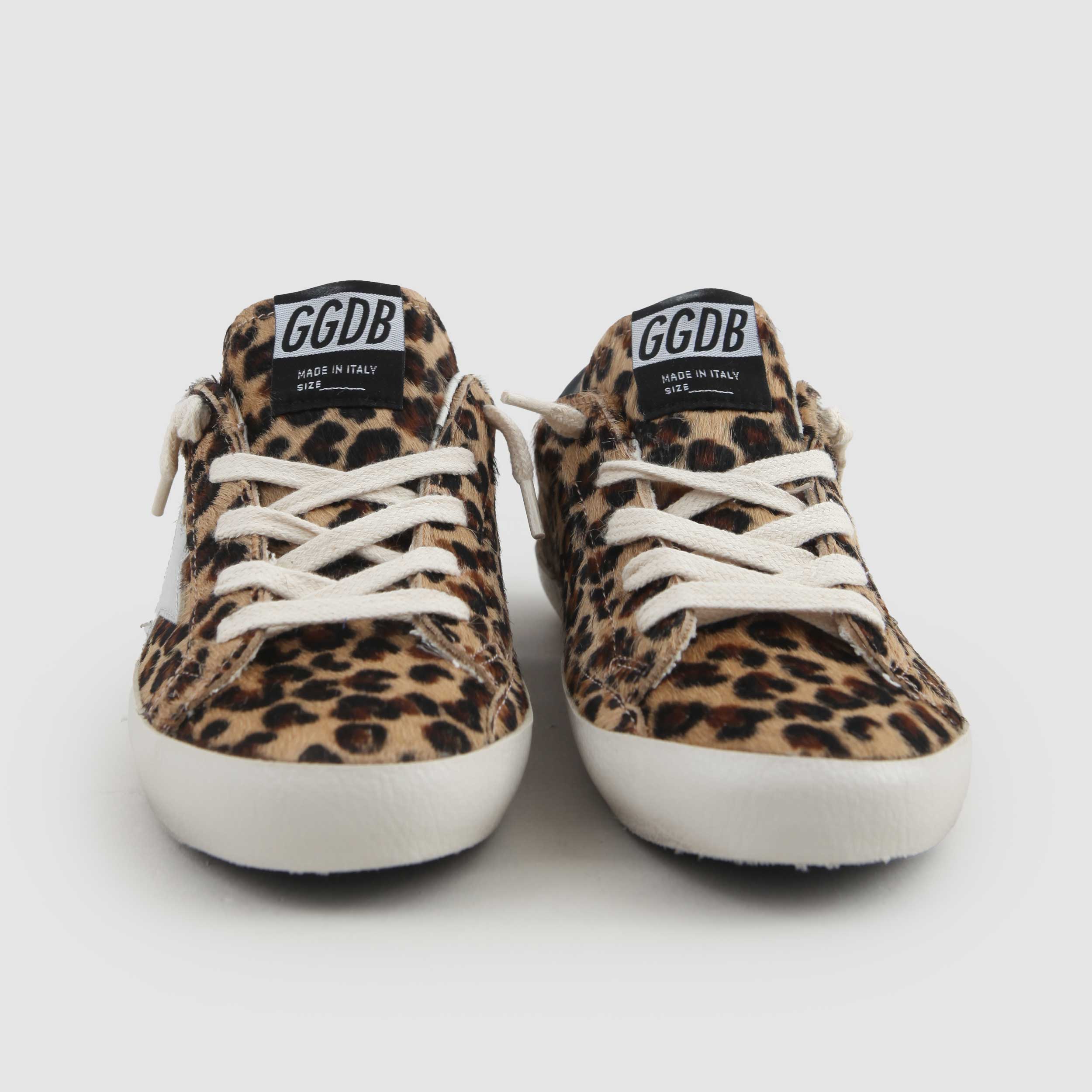 Sneakers Super Star Leopardate Firmate Golden Goose