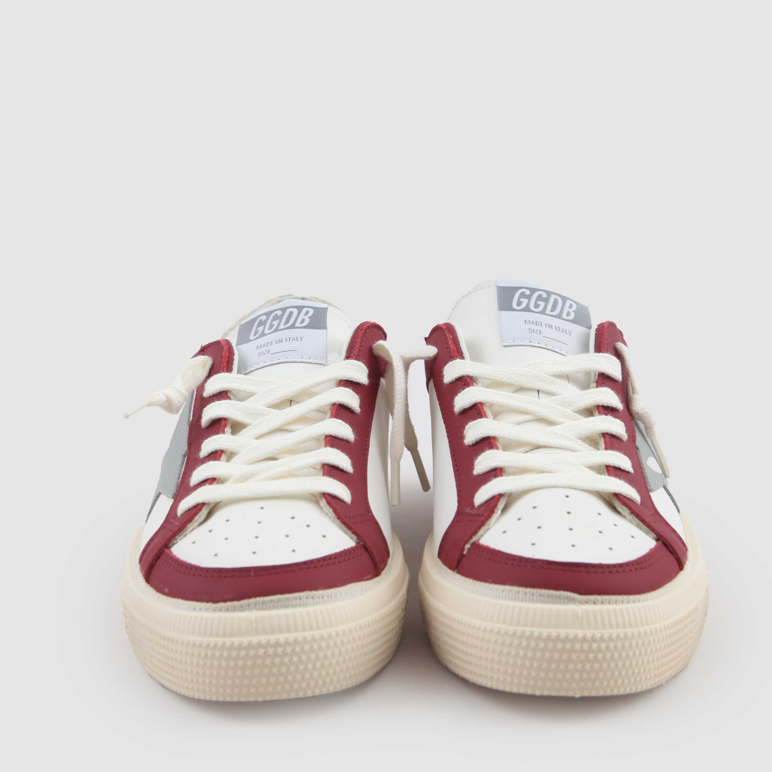 Sneakers May Unisex Bianca e Rossa By GOLDEN GOOSE