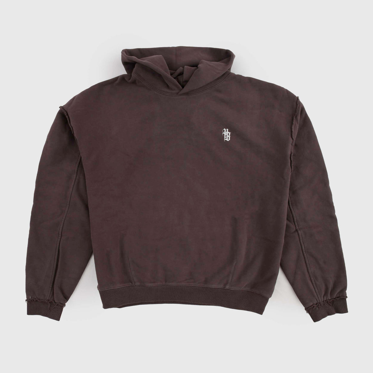 Brown Sweatshirt with Small Unisex Logo for Boys HOUSE OF BASICZ