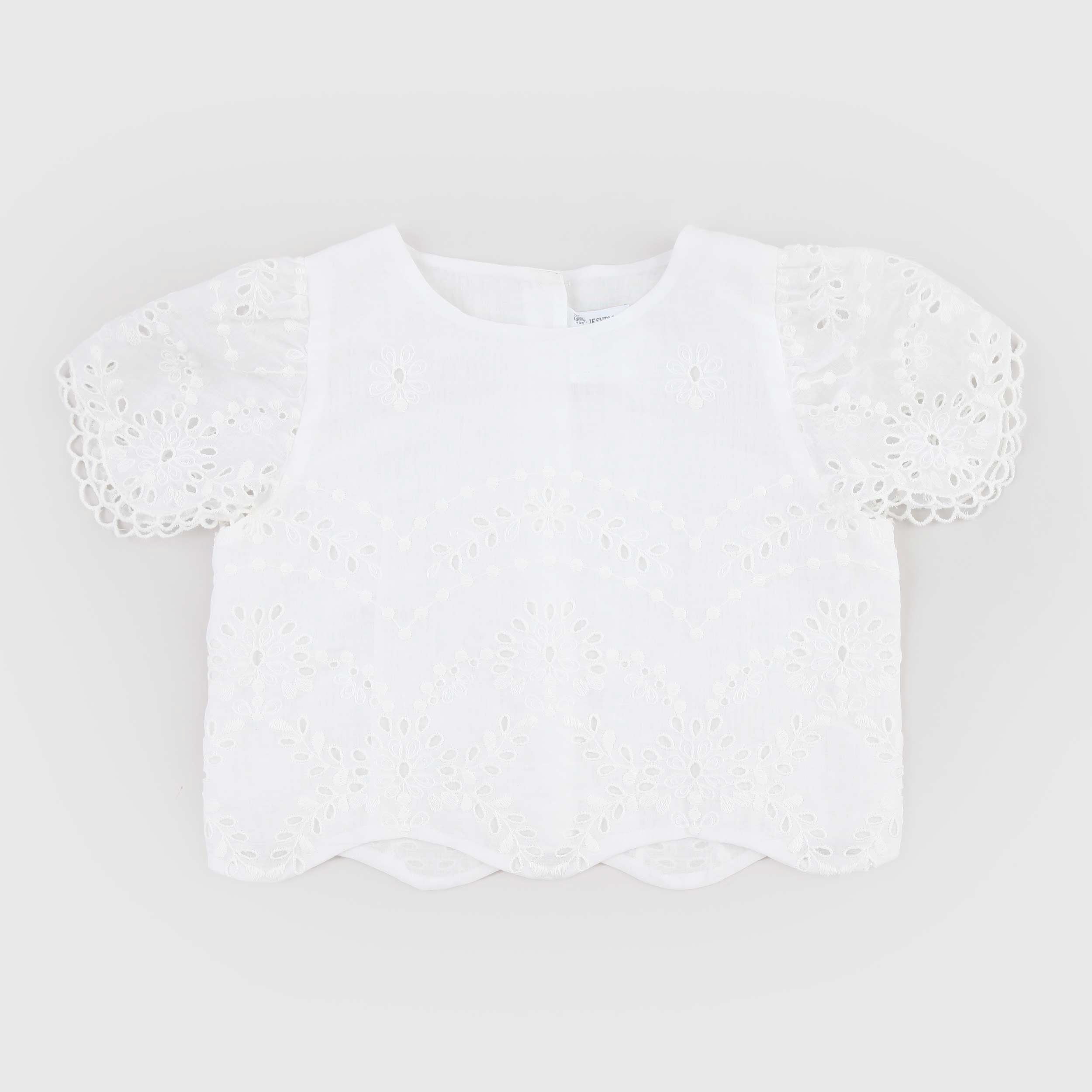 Corpetto con Tessuto Sangallo Firmato JESURUM