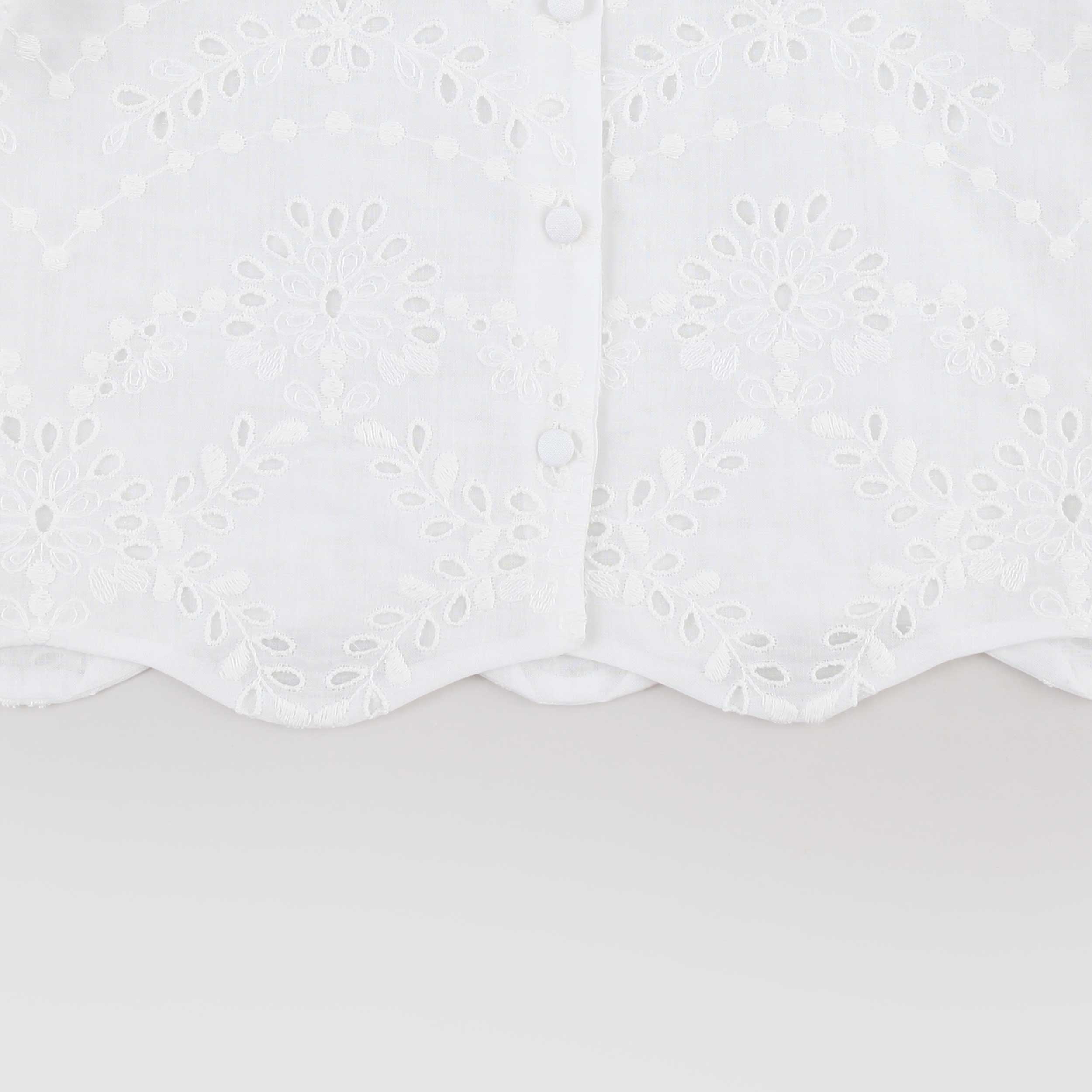 Corpetto con Tessuto Sangallo Firmato JESURUM