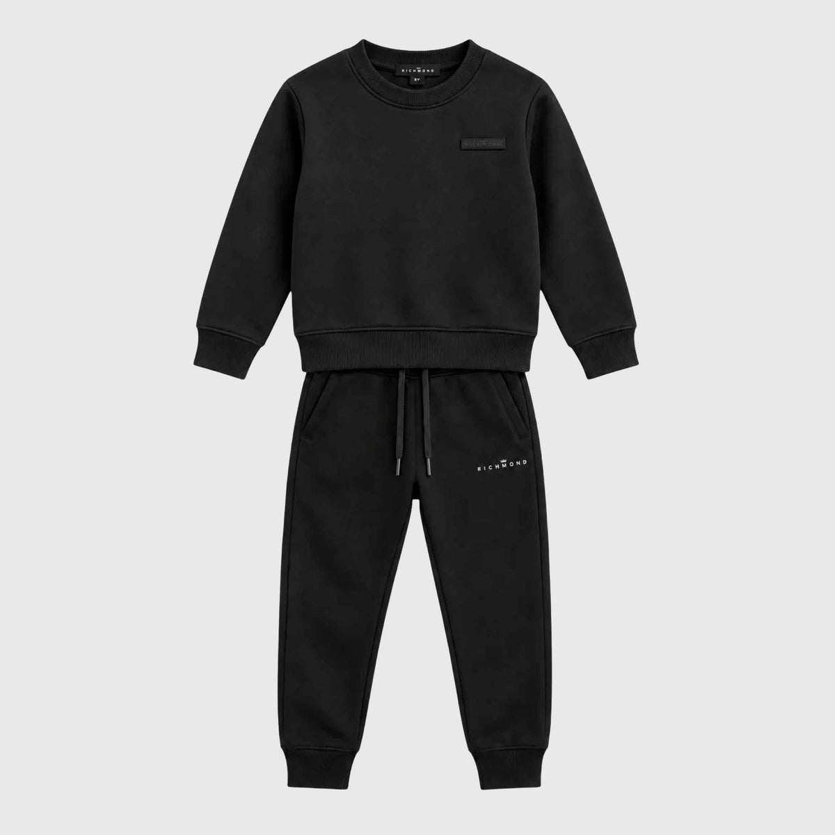 Stapur Black Jumpsuit Set for JOHN RICHMOND Boy