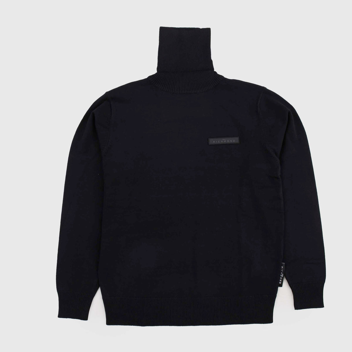 Pullover Nero con Collo Alto per Ragazzi JOHN RICHMOND