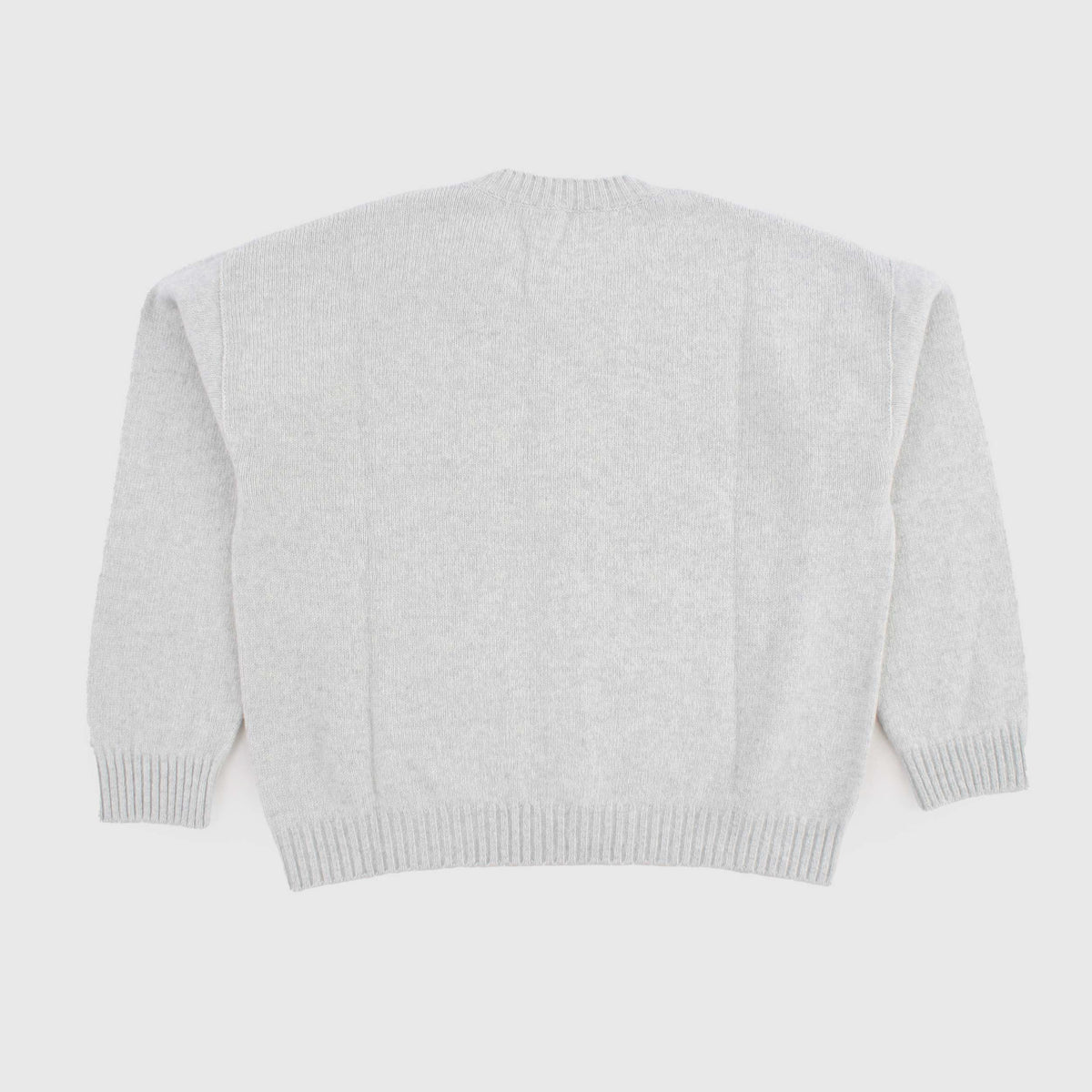 Light Grey Wool and Cashmere Cardigan for Girl by JURTA