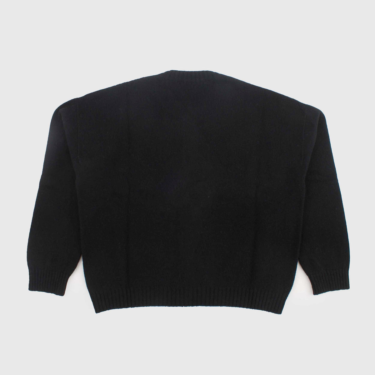 Cardigan Nero in Lana e Cachemire per Ragazza by JURTA