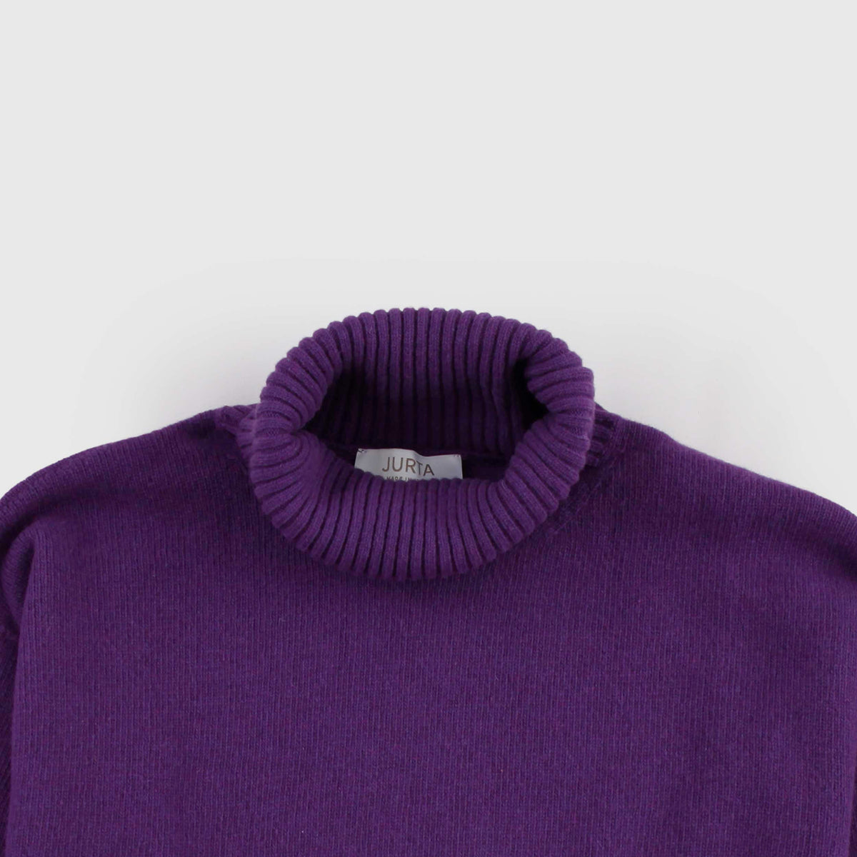 Purple Turtleneck with Ribbed Processing for Jurta Boys