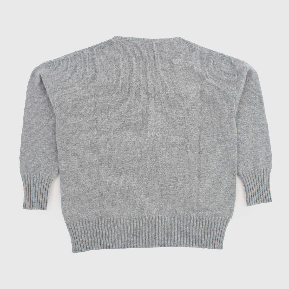 Grey Turtleneck in Pure Cashmere for Girl by JURTA