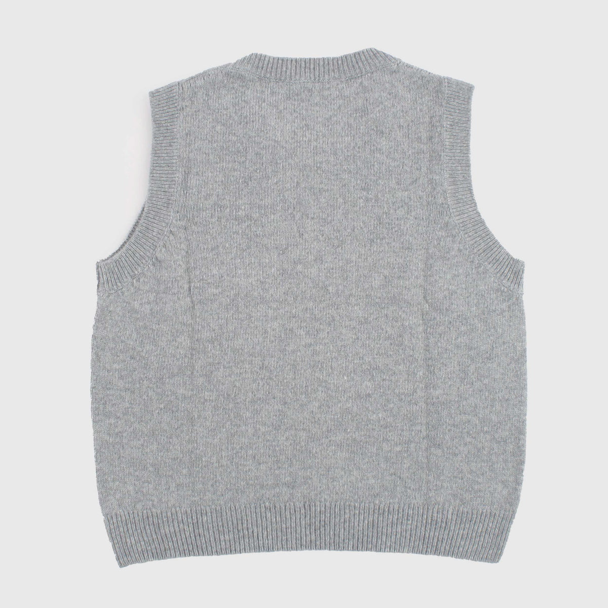Grey Wool and Cashmere Vest for Girl by JURTA