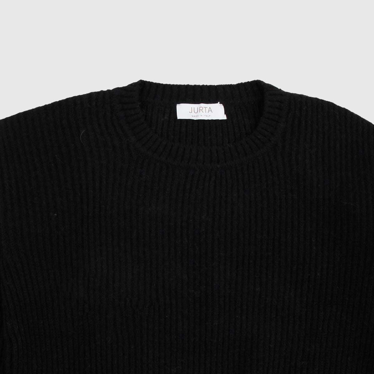 Jurta Black Knitted T-Shirt for Boys