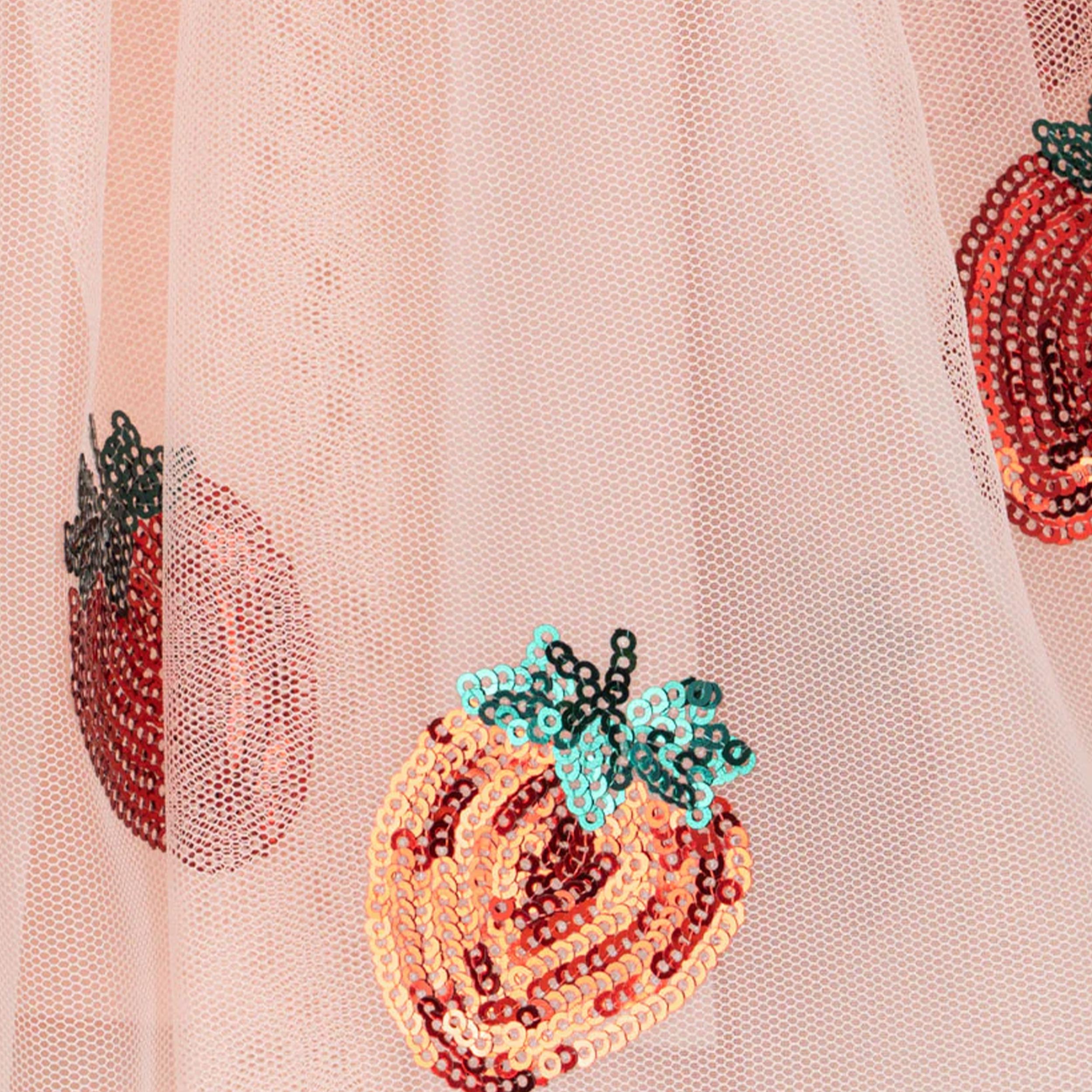 Pink and Red Dress by Konges Slojd