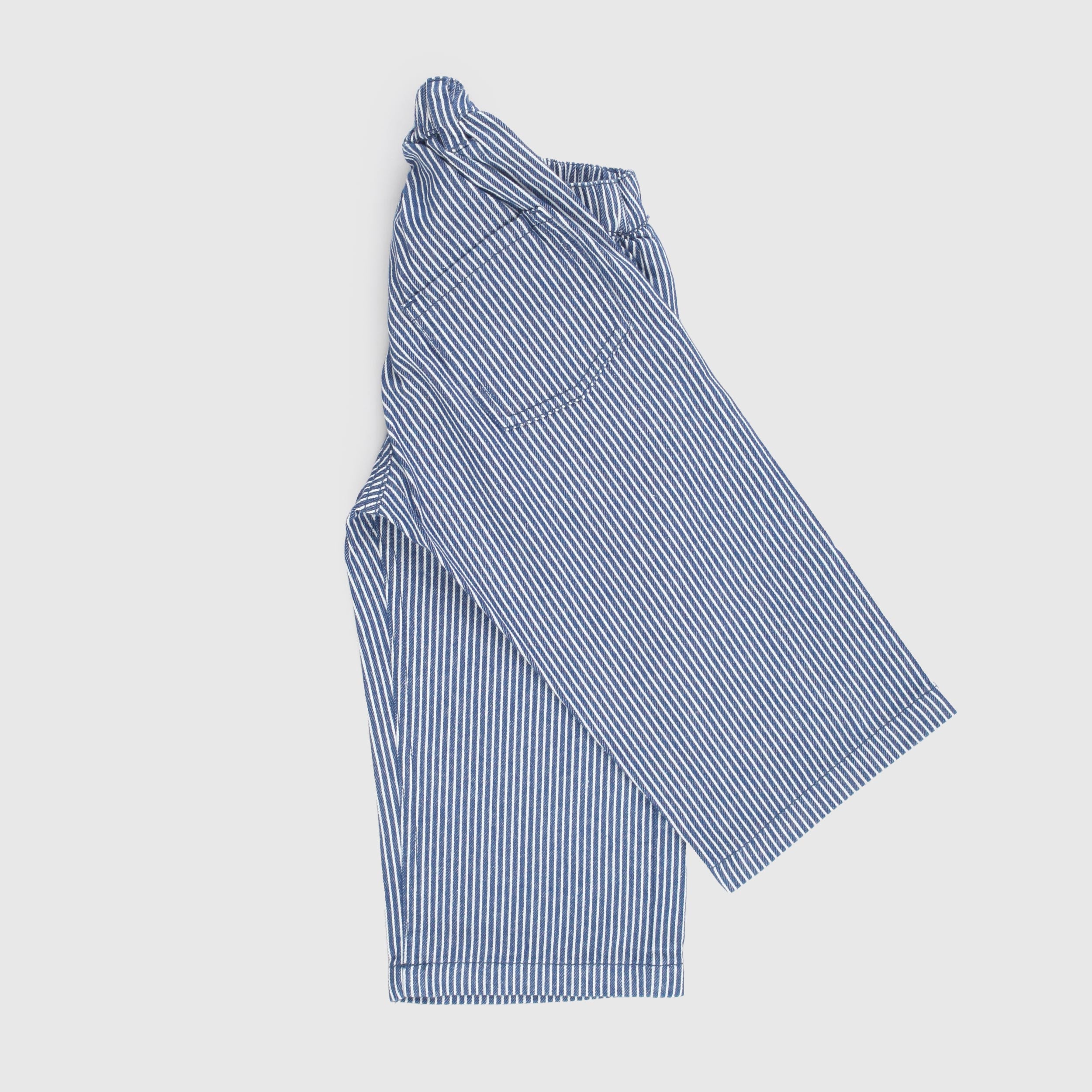 Pantalone Bicolore Bianco e Azzurro Firmato KONGES SLOJD