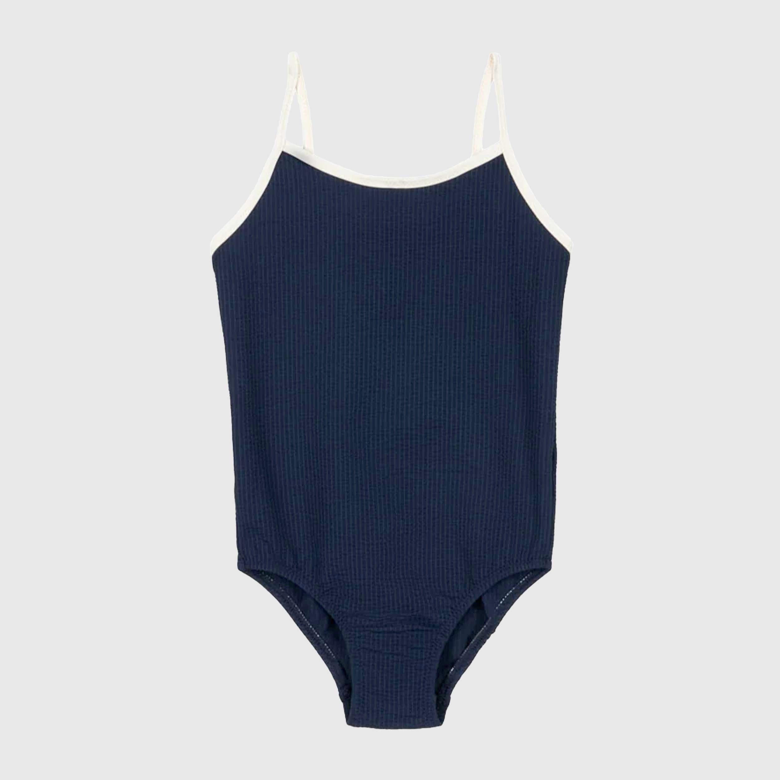 KONGES SLOJD One-Piece Swimsuit with Straps in Blue