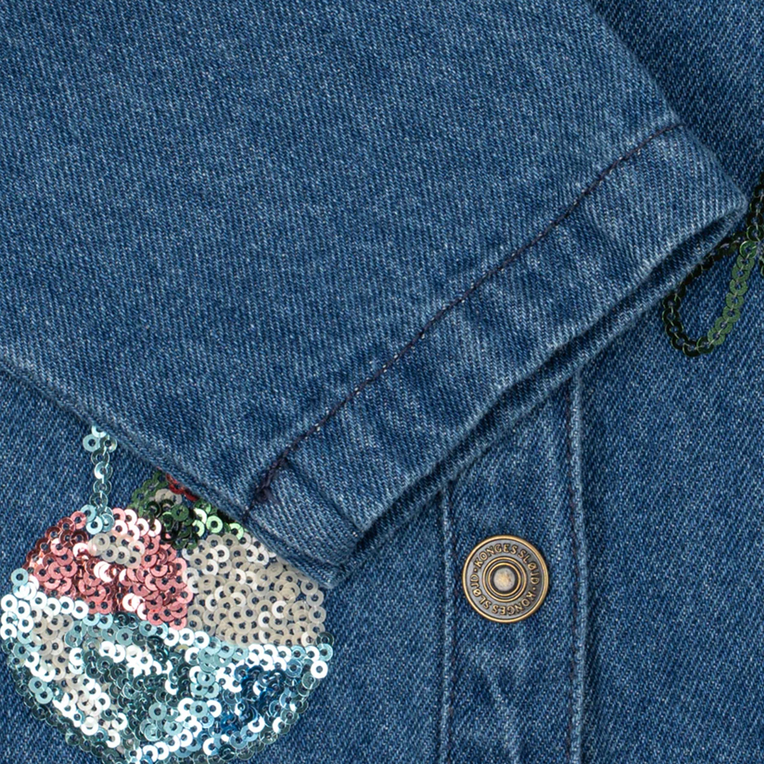 KONGES SLOJD Sequin Denim Jacket