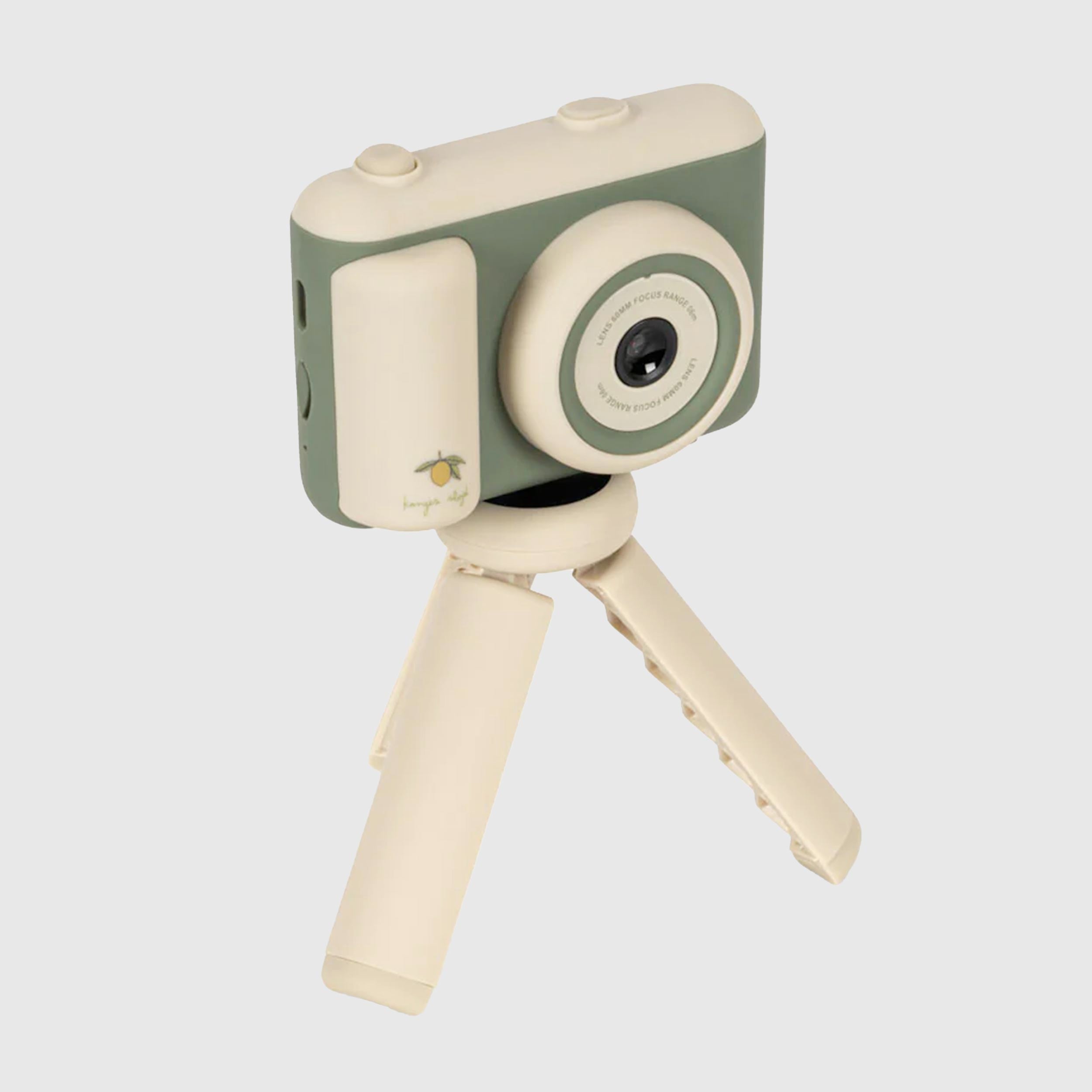 Beige and Sand Digital Camera by KONGES SLOJD