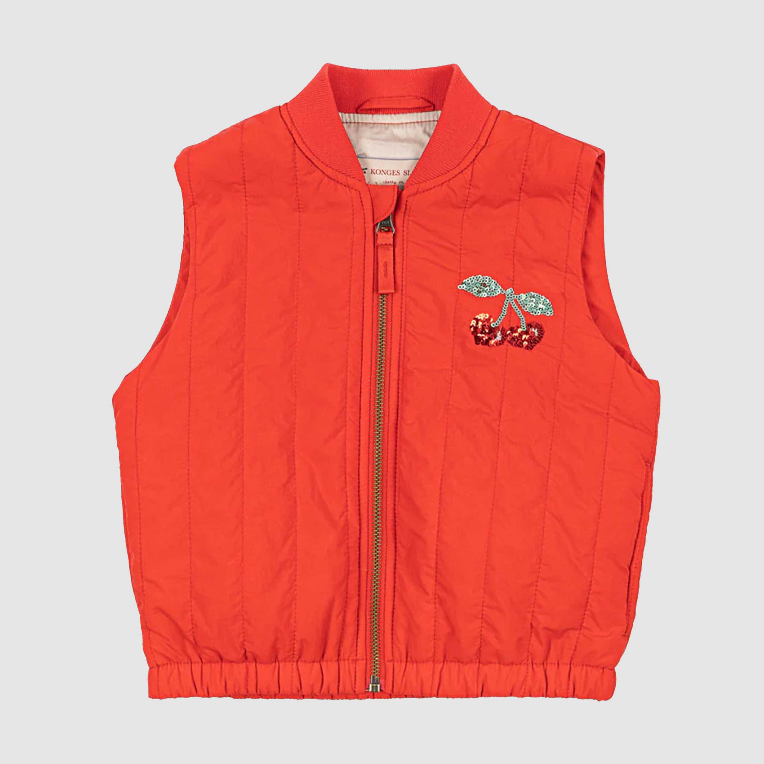 Smanicato Rosso con Paillettes Firmato KONGES SLOJD