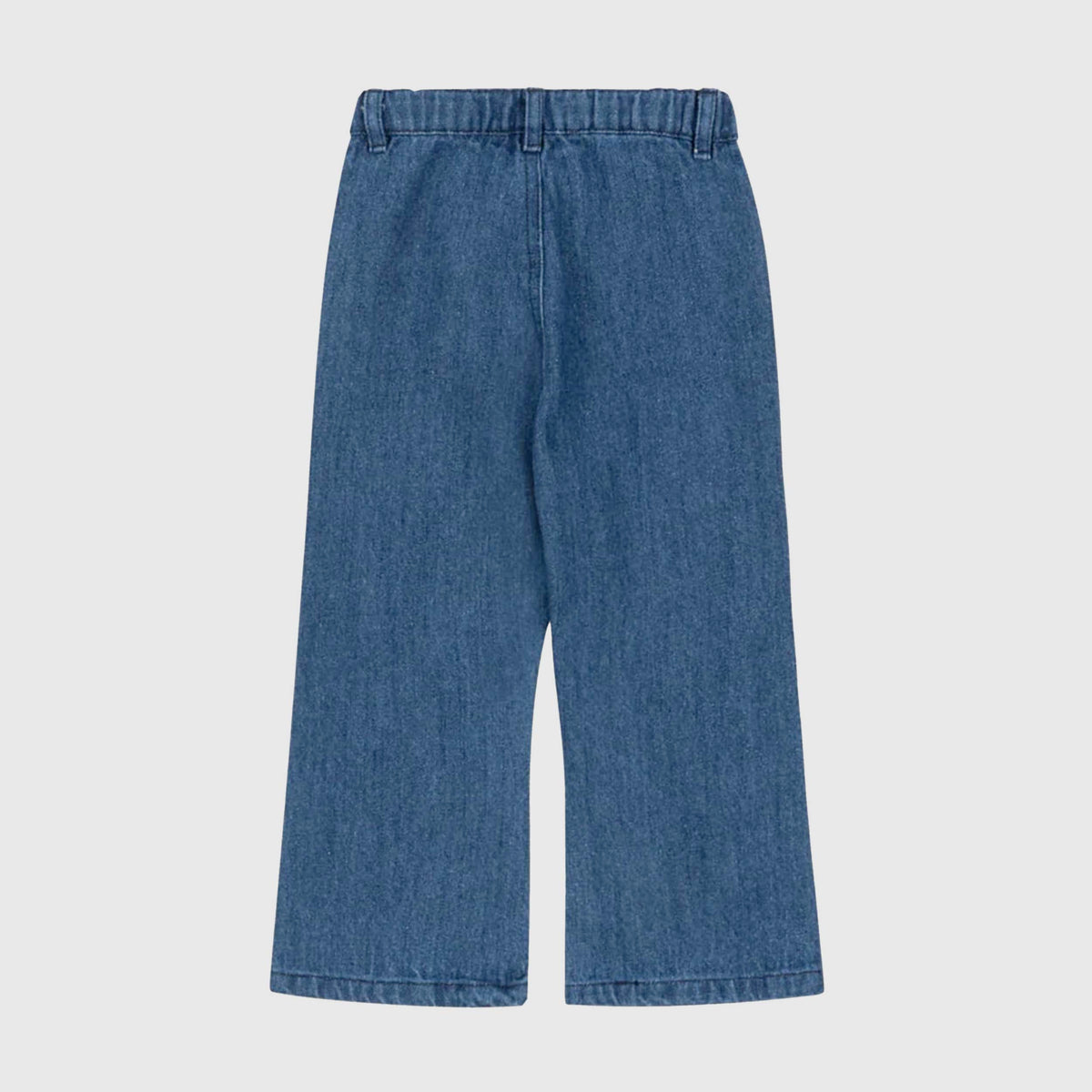 Jeans Wide Leg Elba con Ricamo Strass per Bambina KONGES SLOJD