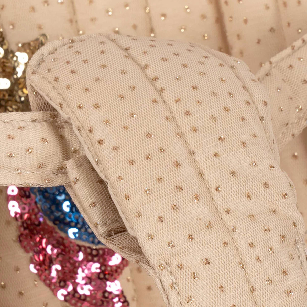 Passeggino a Pois con Paillettes per Neonata KONGES SLOJD