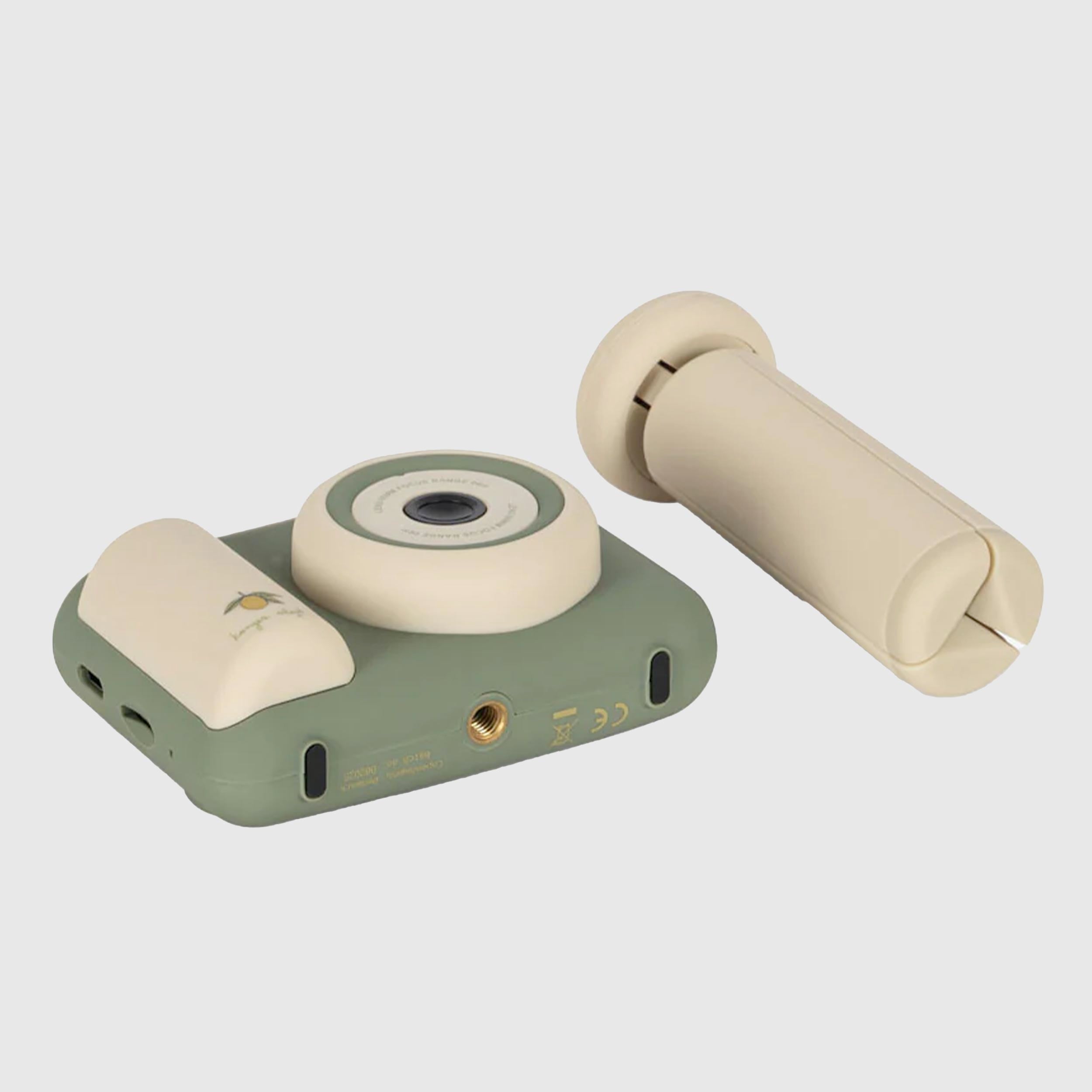 Beige and Sand Digital Camera by KONGES SLOJD