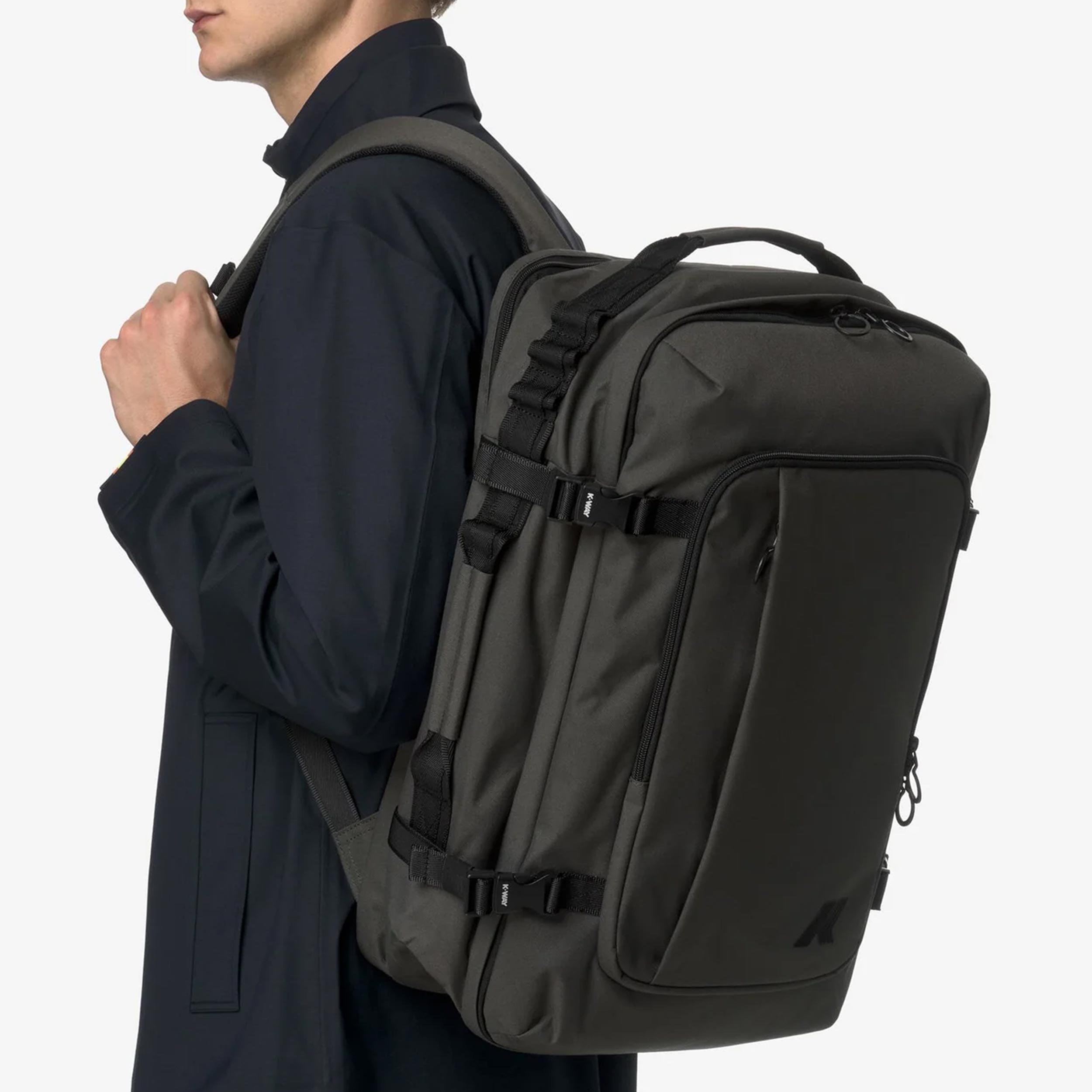 Zaino da Viaggio Verde Salome Firmato K-WAY